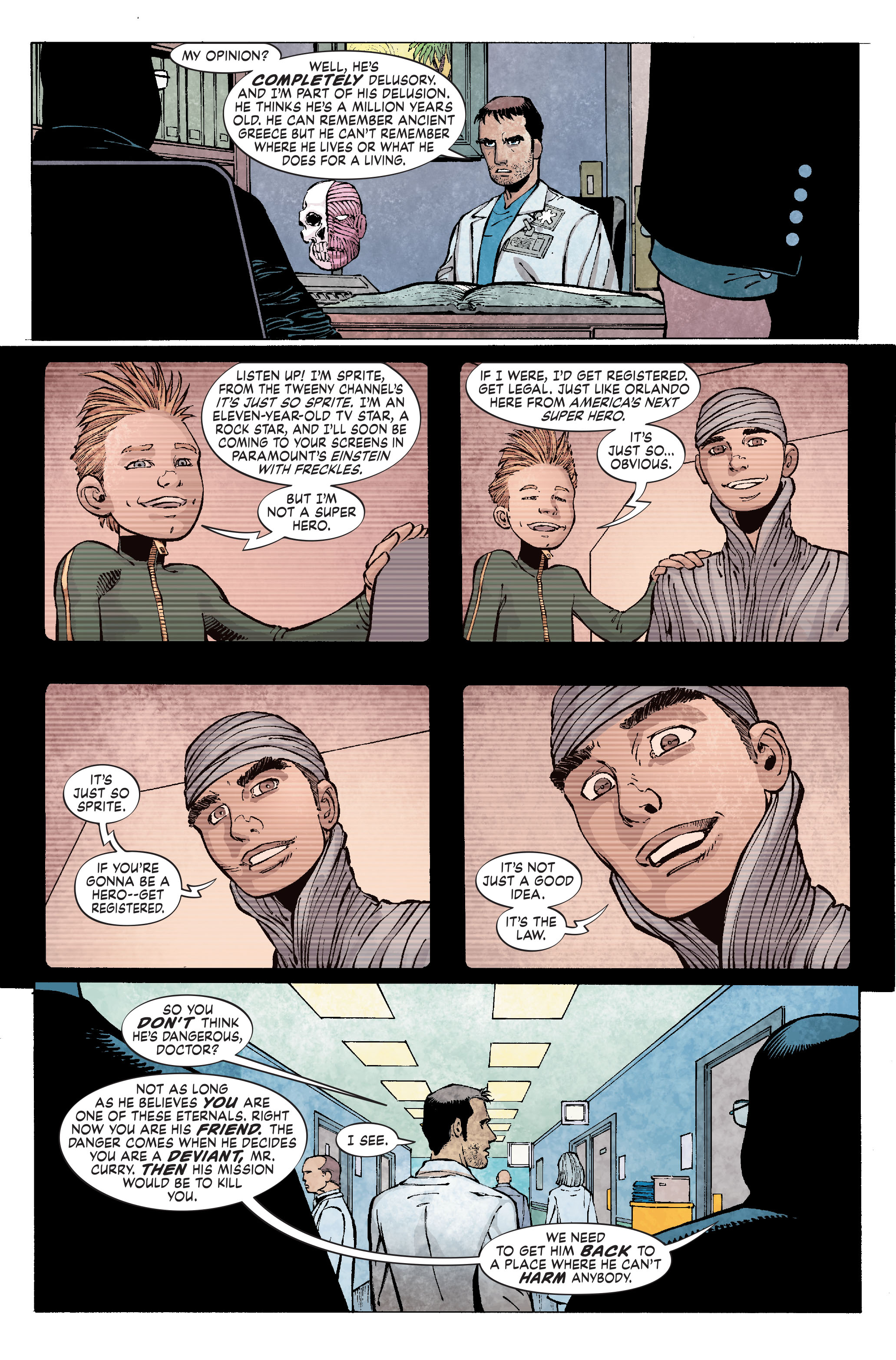 Read online Eternals (2006) comic -  Issue #1 - 37