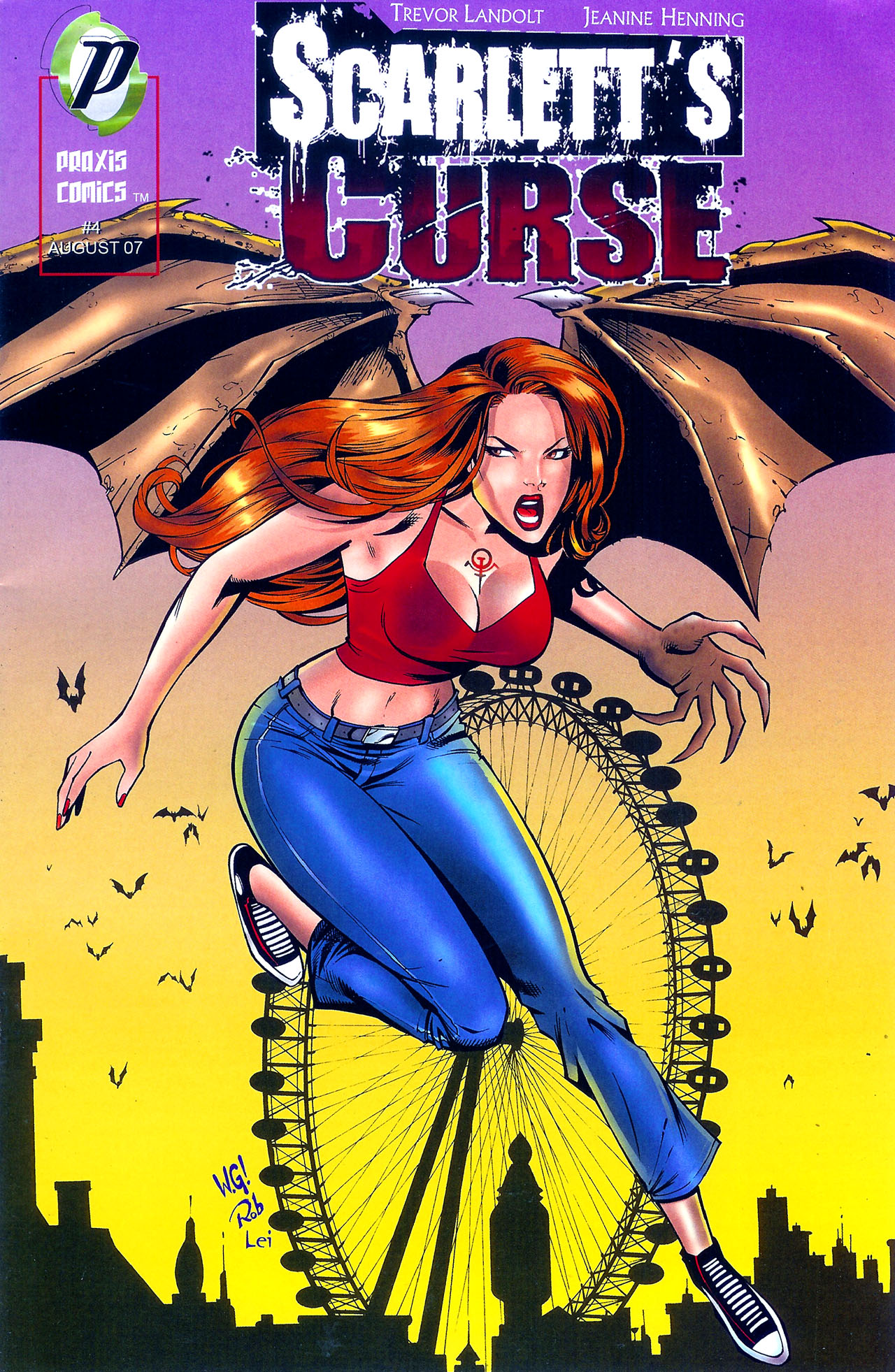 Read online Scarlett's Curse comic -  Issue #4 - 1