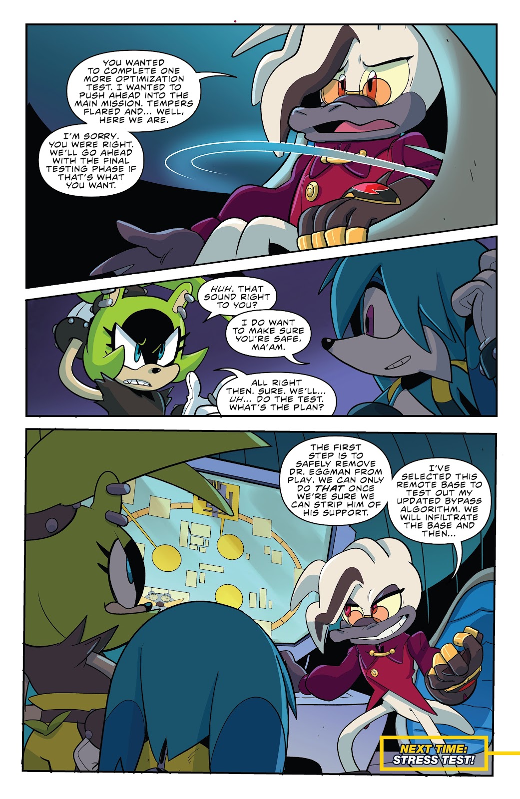 Sonic the Hedgehog: Imposter Syndrome issue 1 - Page 22