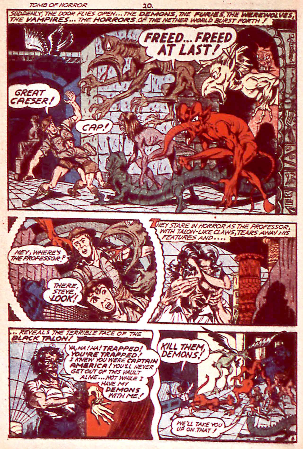 Read online Captain America Comics comic -  Issue #18 - 22