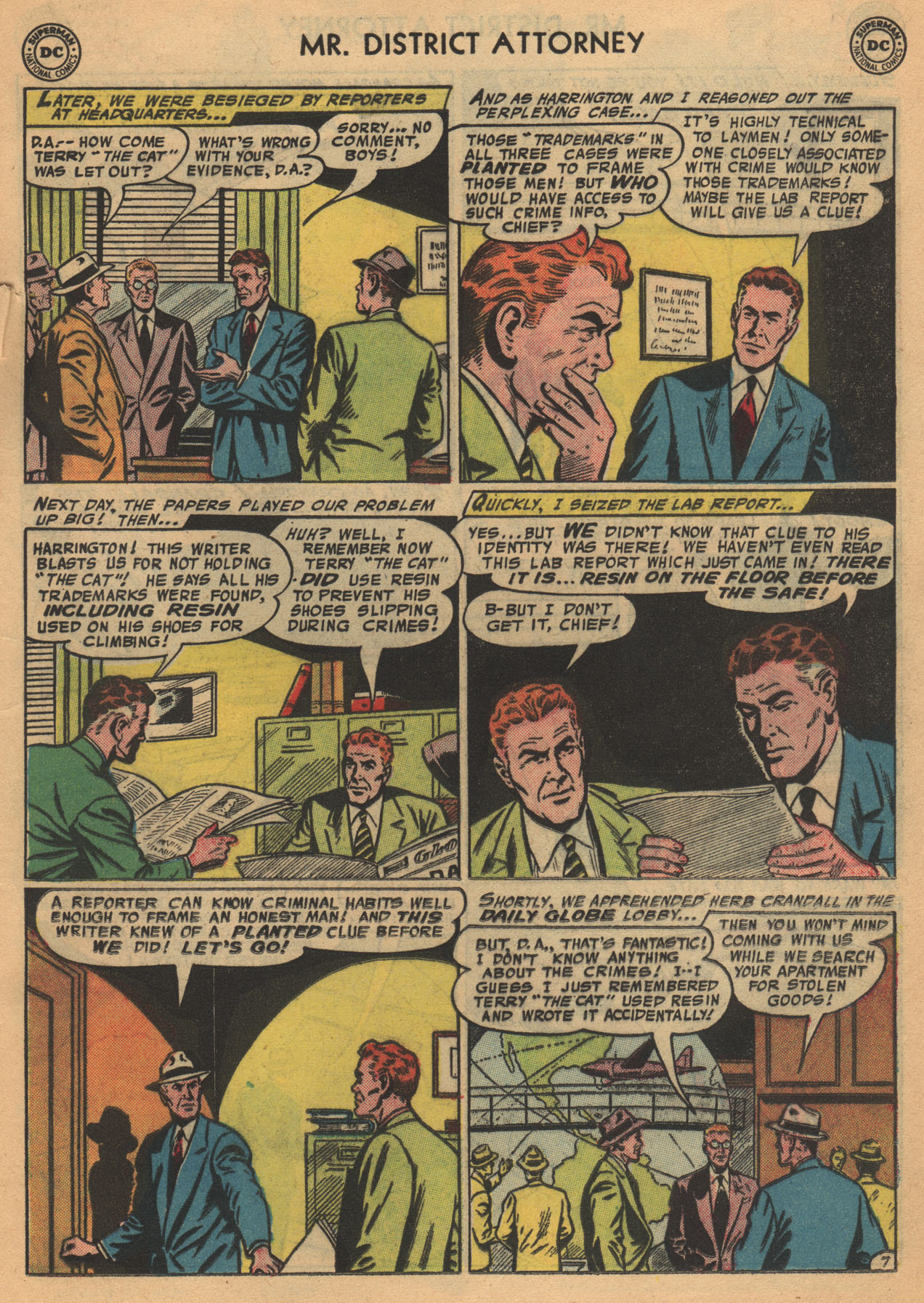 Read online Mr. District Attorney comic -  Issue #56 - 19