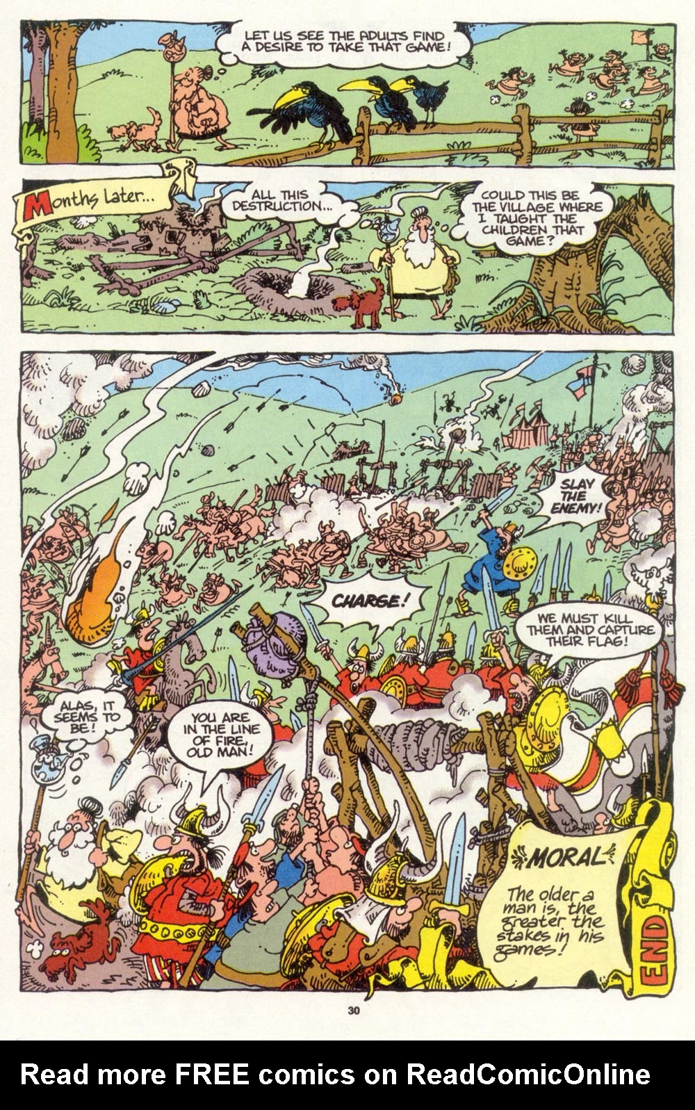 Read online Sergio Aragonés Groo the Wanderer comic -  Issue #105 - 32