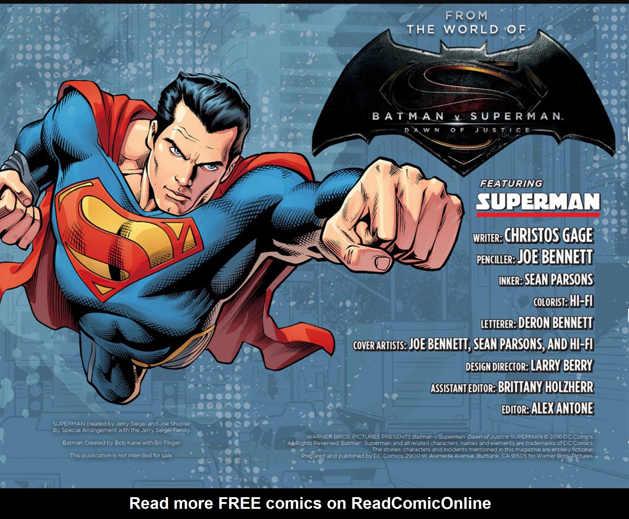 Read online Warner Bros. Pictures Presents Batman v Superman: Dawn of Justice comic -  Issue #4 - 2