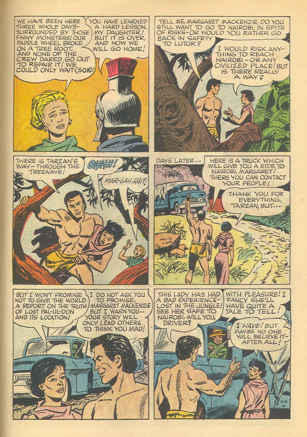 Read online Tarzan (1948) comic -  Issue #51 - 81