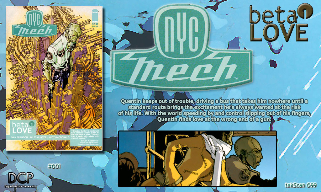 Read online NYC Mech: beta LOVE comic -  Issue #1 - 31