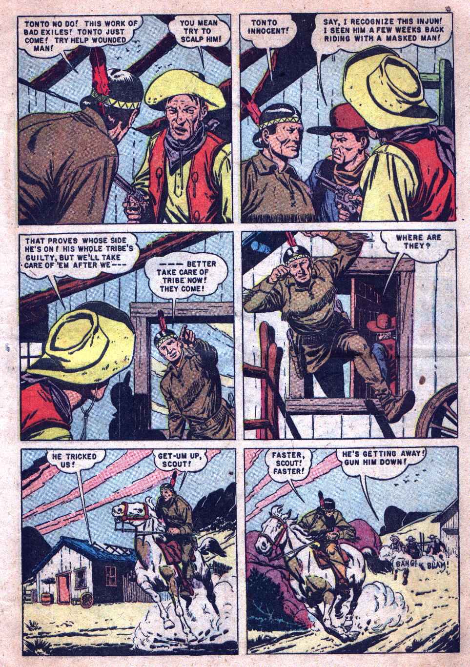 Read online Lone Ranger's Companion Tonto comic -  Issue #3 - 9
