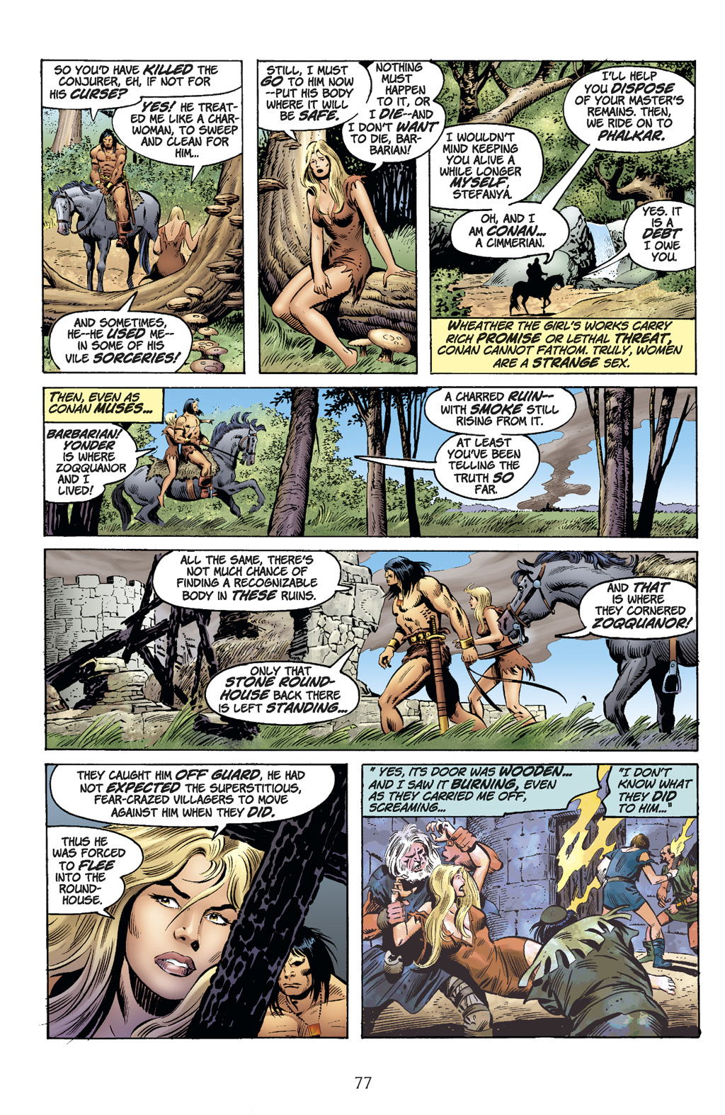 Read online The Chronicles of Conan comic -  Issue # TPB 7 (Part 1) - 72
