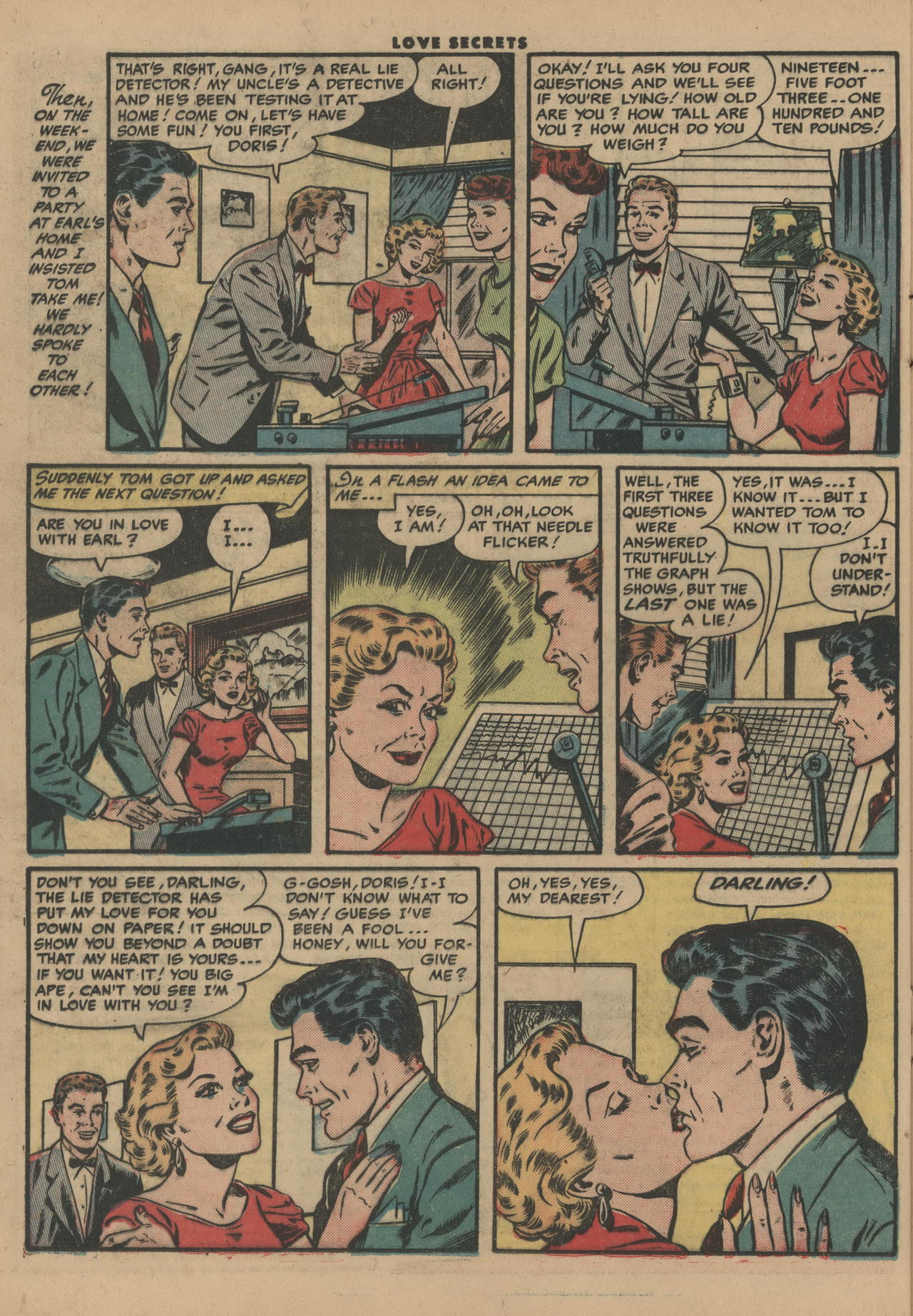 Read online Love Secrets (1953) comic -  Issue #41 - 24
