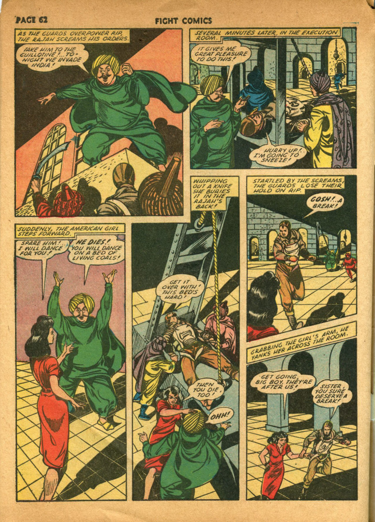 Read online Fight Comics comic -  Issue #21 - 64