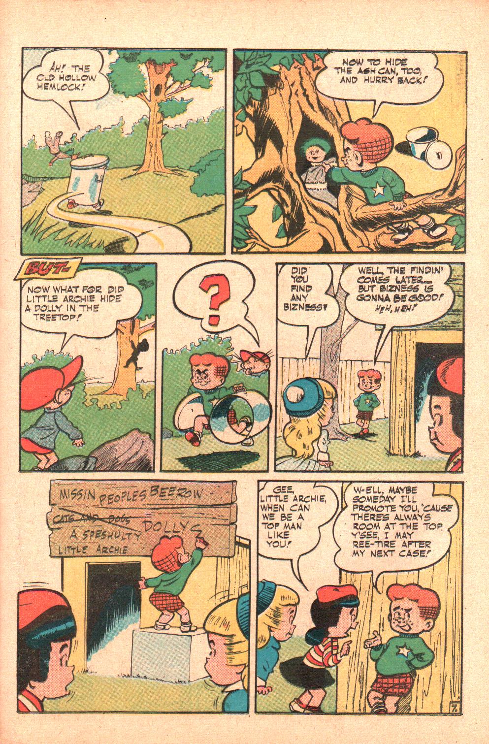 Read online Little Archie (1956) comic -  Issue #6 - 9