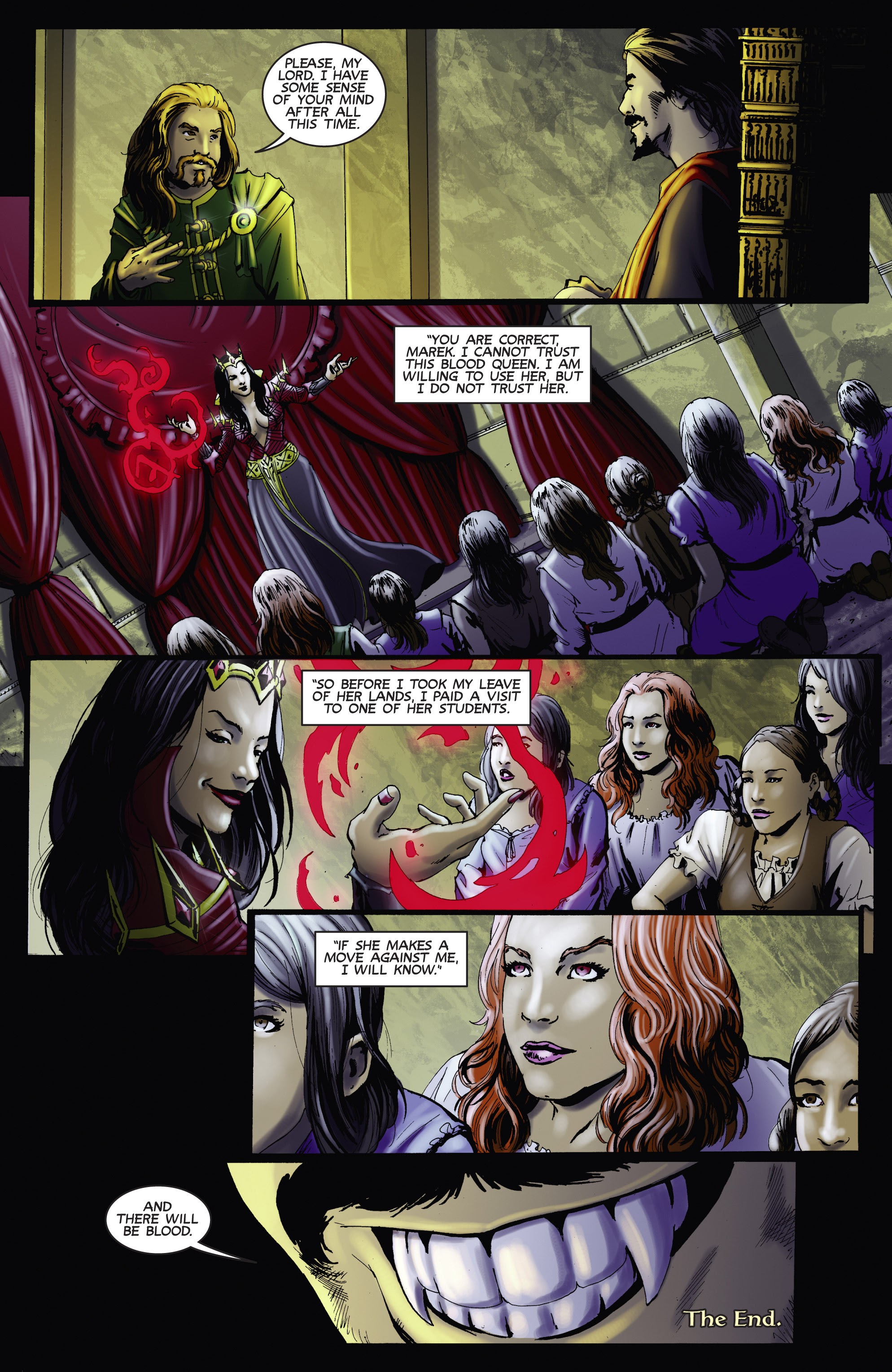 Read online Blood Queen Vs. Dracula comic -  Issue #4 - 25