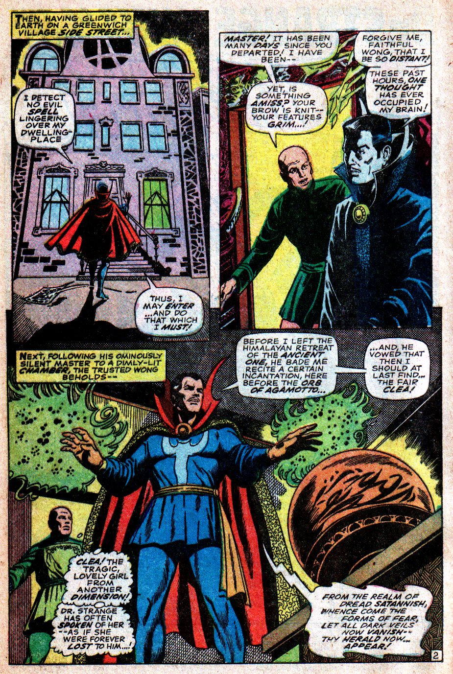 Read online Marvel Masterworks: Doctor Strange comic -  Issue # TPB 3 - 47