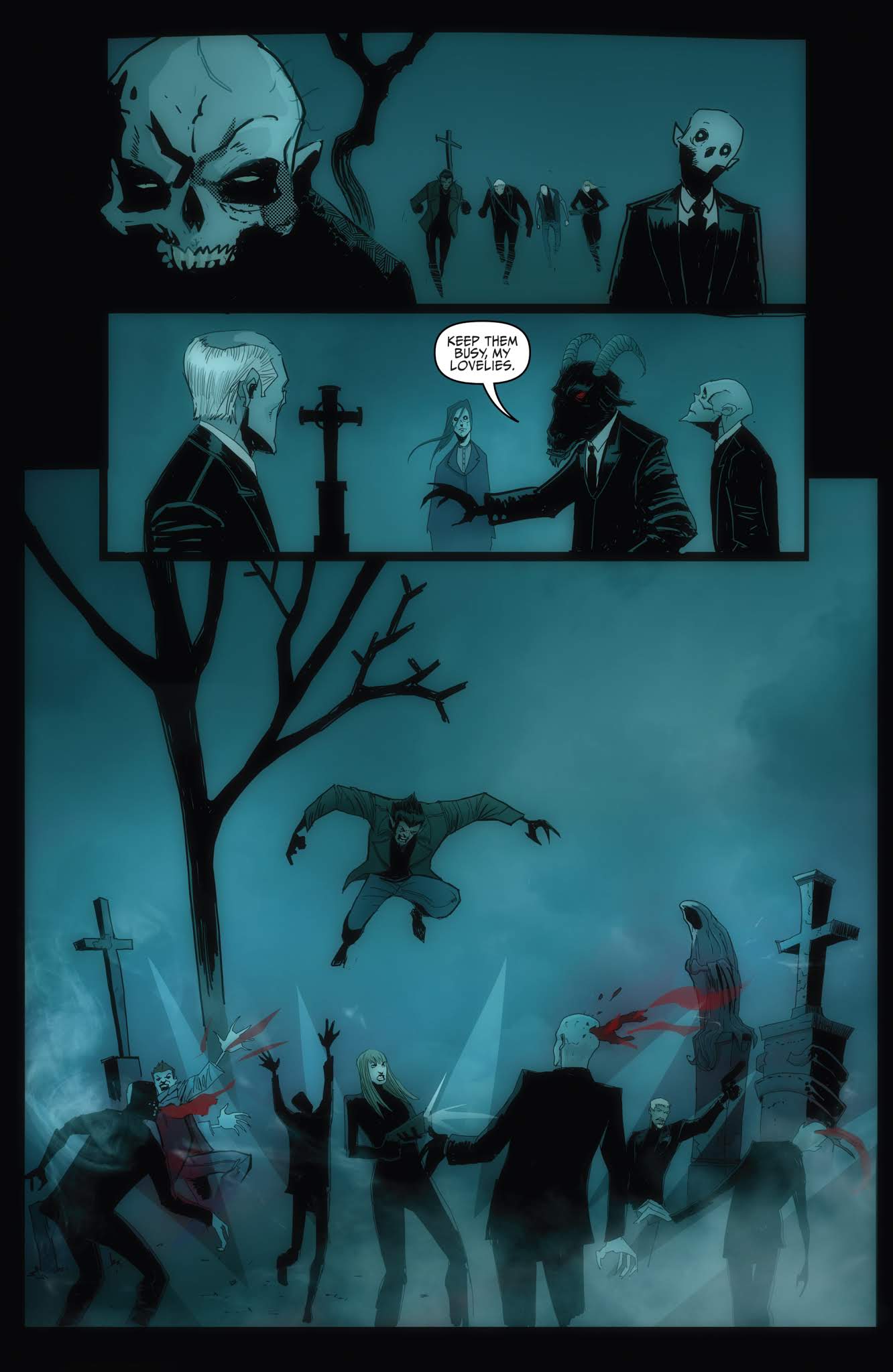 Read online October Faction: Supernatural Dreams comic -  Issue #5 - 10