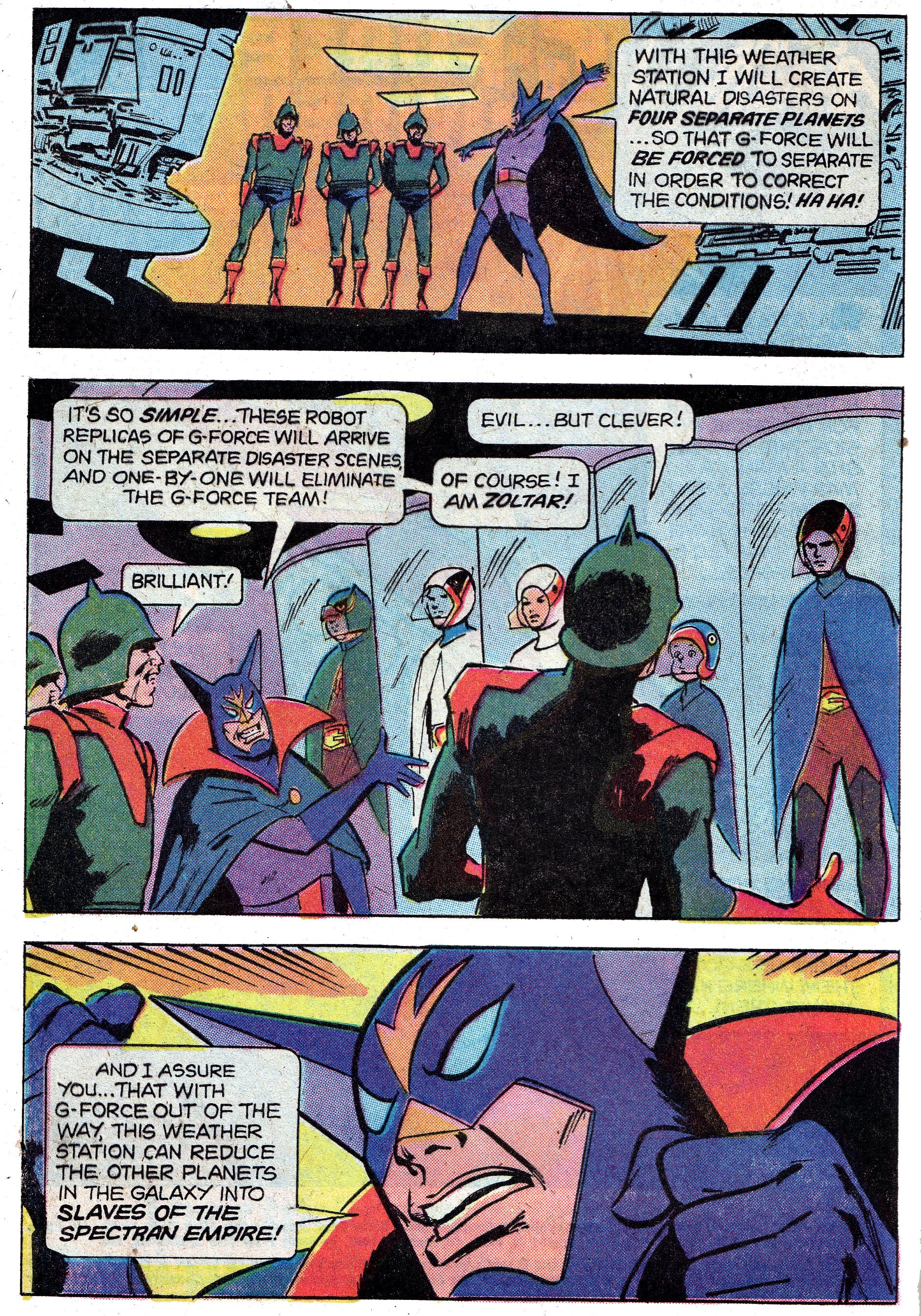 Read online Battle of the Planets (1979) comic -  Issue #9 - 3