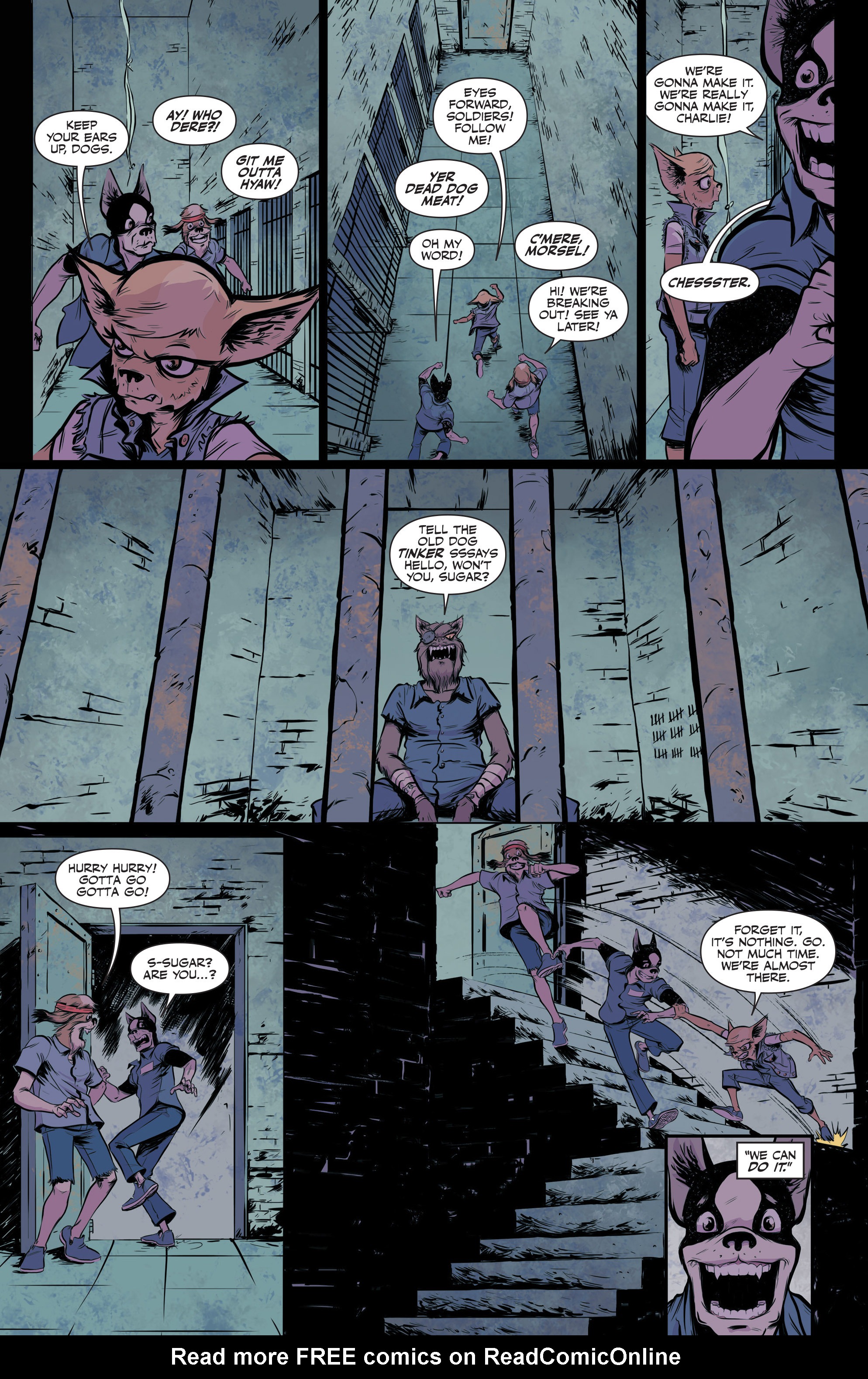 Read online Kennel Block Blues comic -  Issue #2 - 12