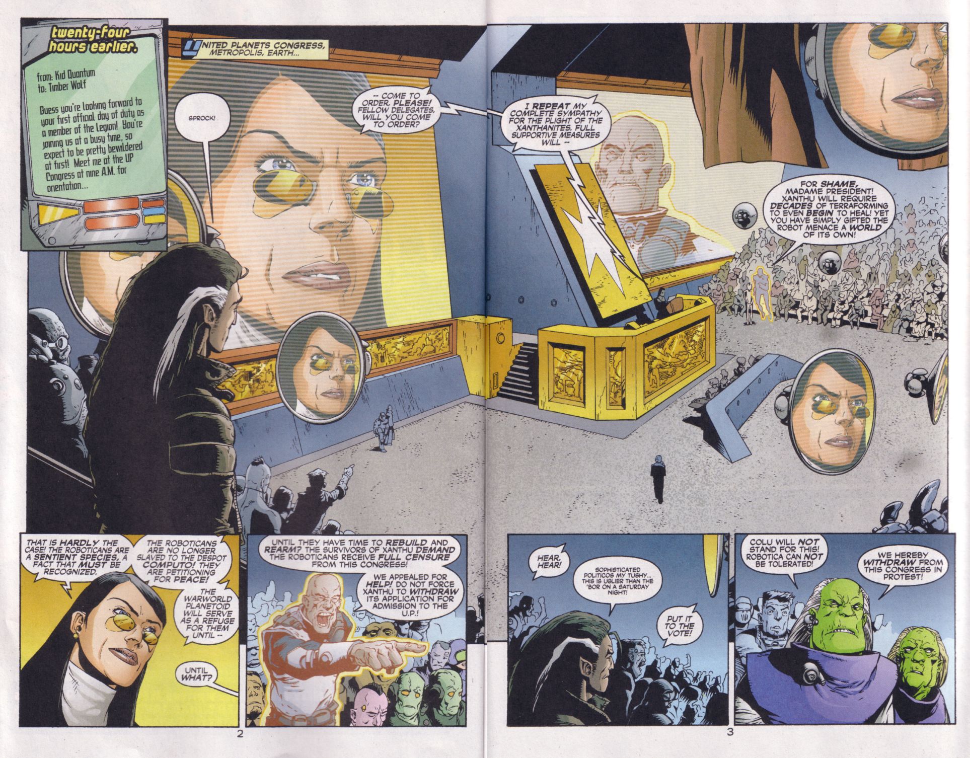 Read online The Legion comic -  Issue #15 - 3