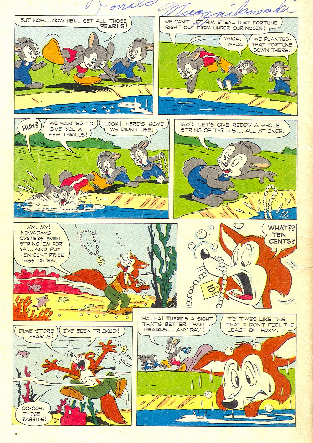 Read online Four Color Comics comic -  Issue #549 - 36