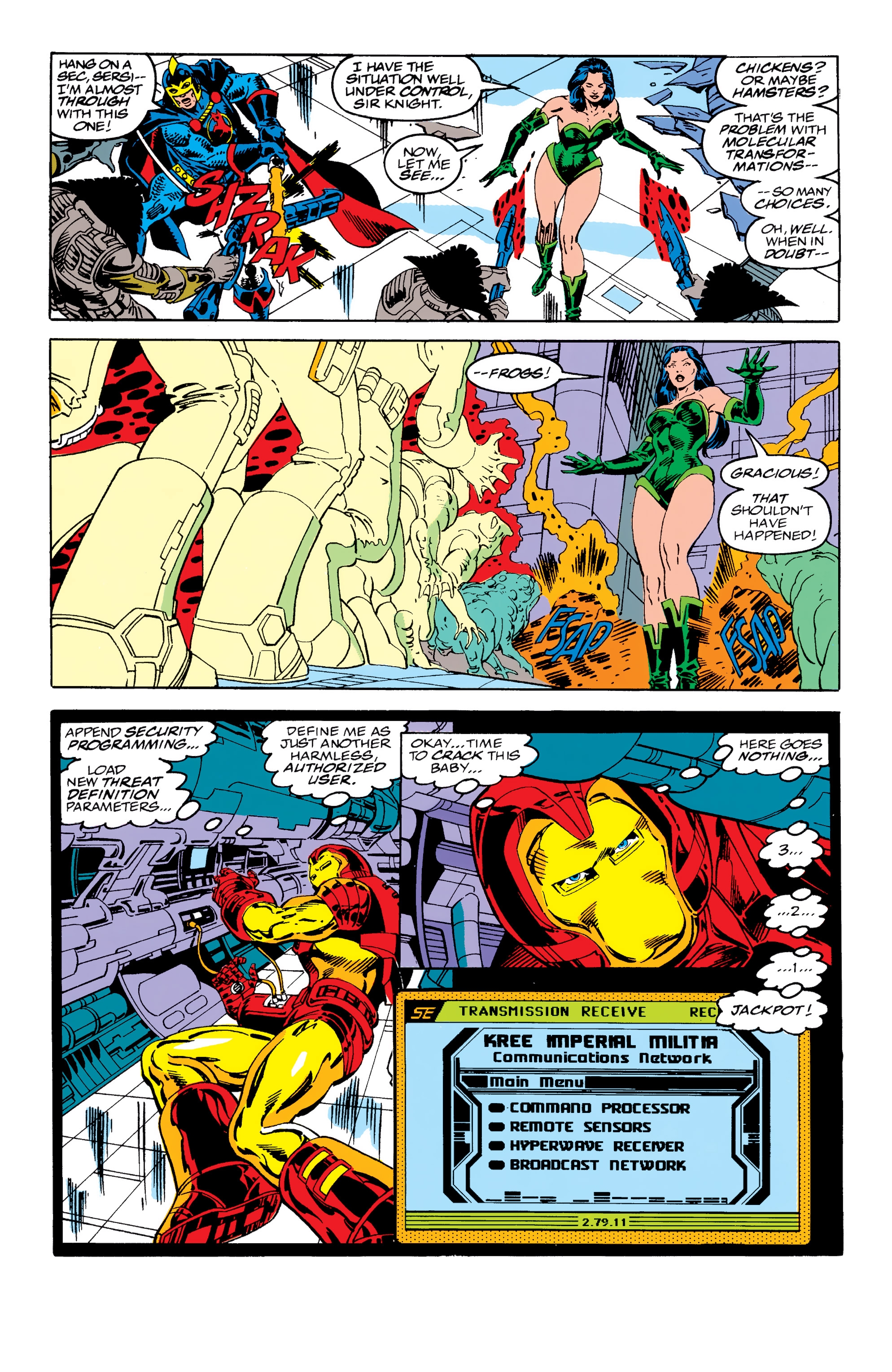 Read online Avengers Epic Collection: Operation Galactic Storm comic -  Issue # TPB (Part 2) - 25