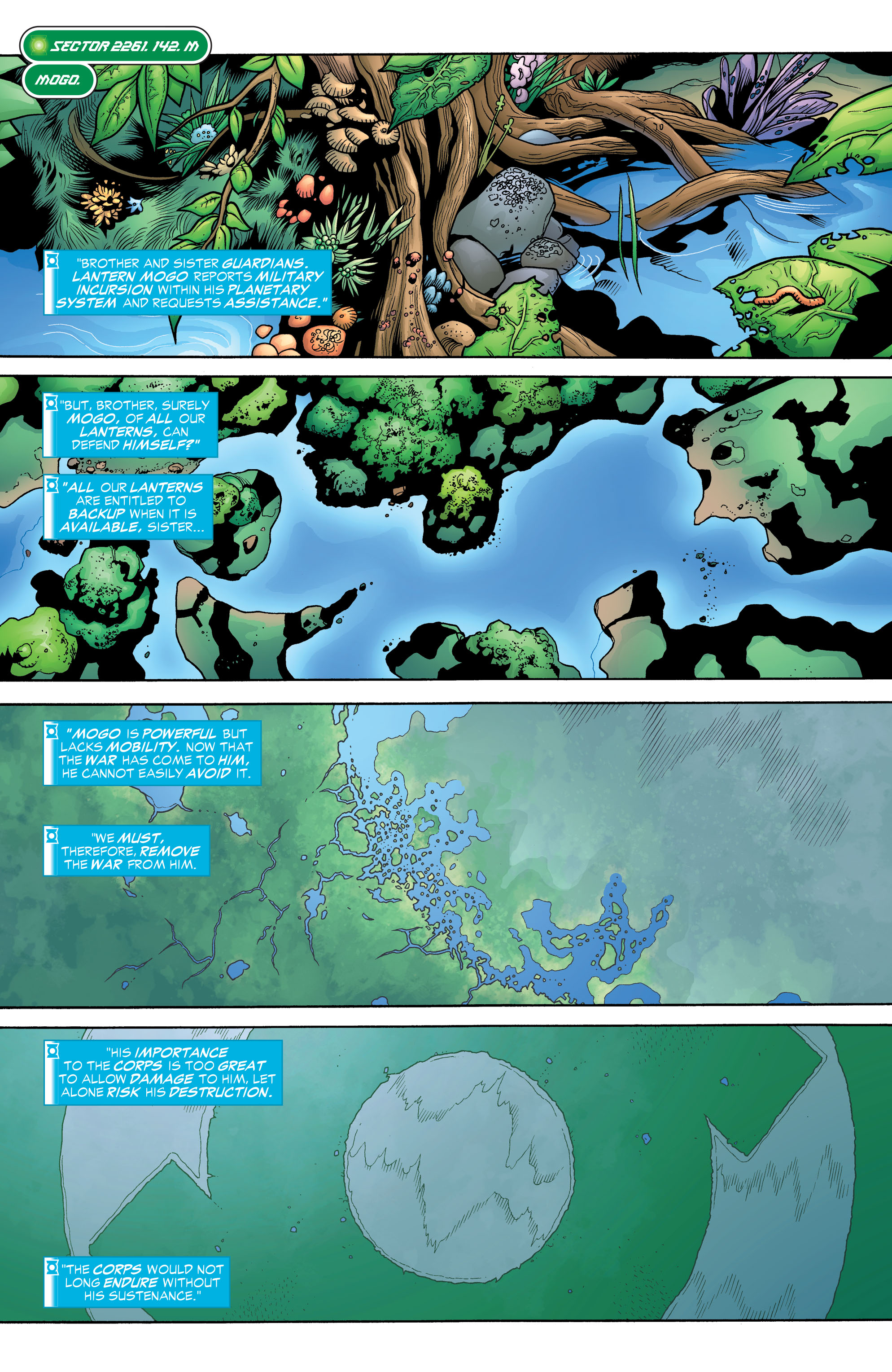 Read online Green Lantern by Geoff Johns comic -  Issue # TPB 1 (Part 3) - 7