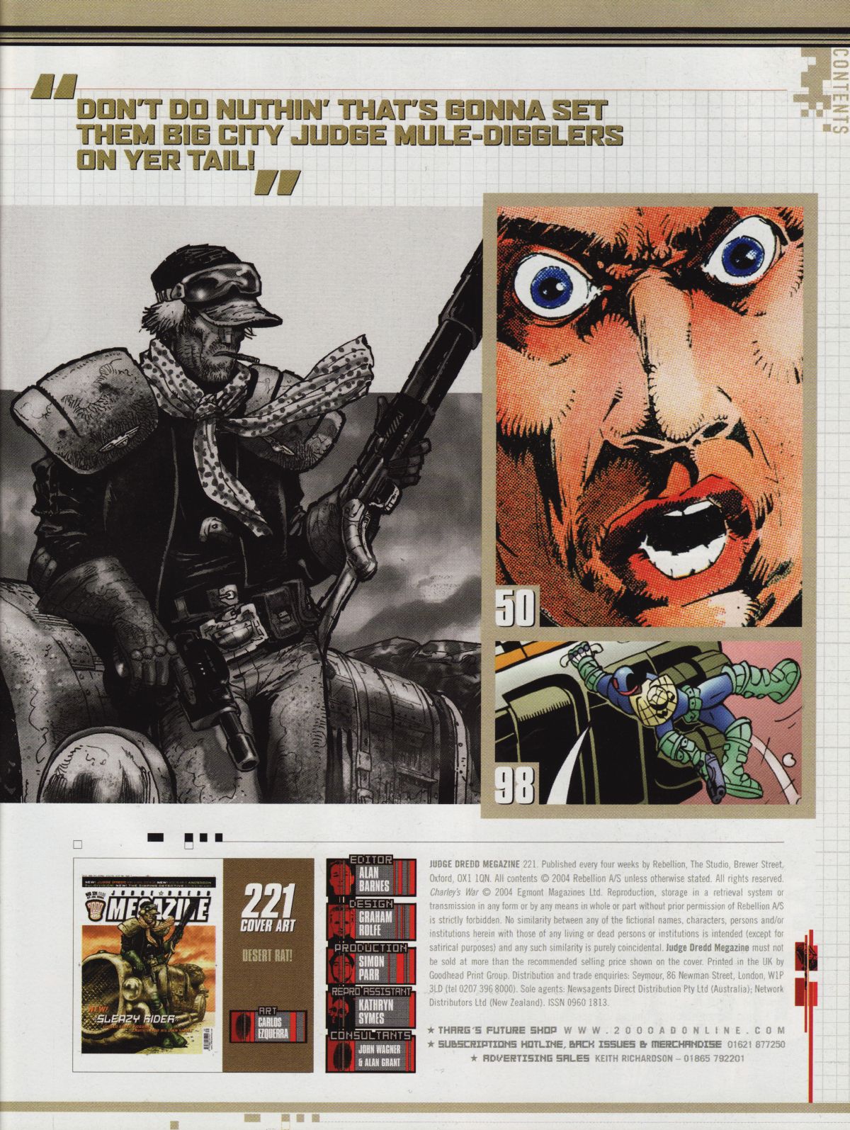 Read online Judge Dredd Megazine (Vol. 5) comic -  Issue #221 - 3