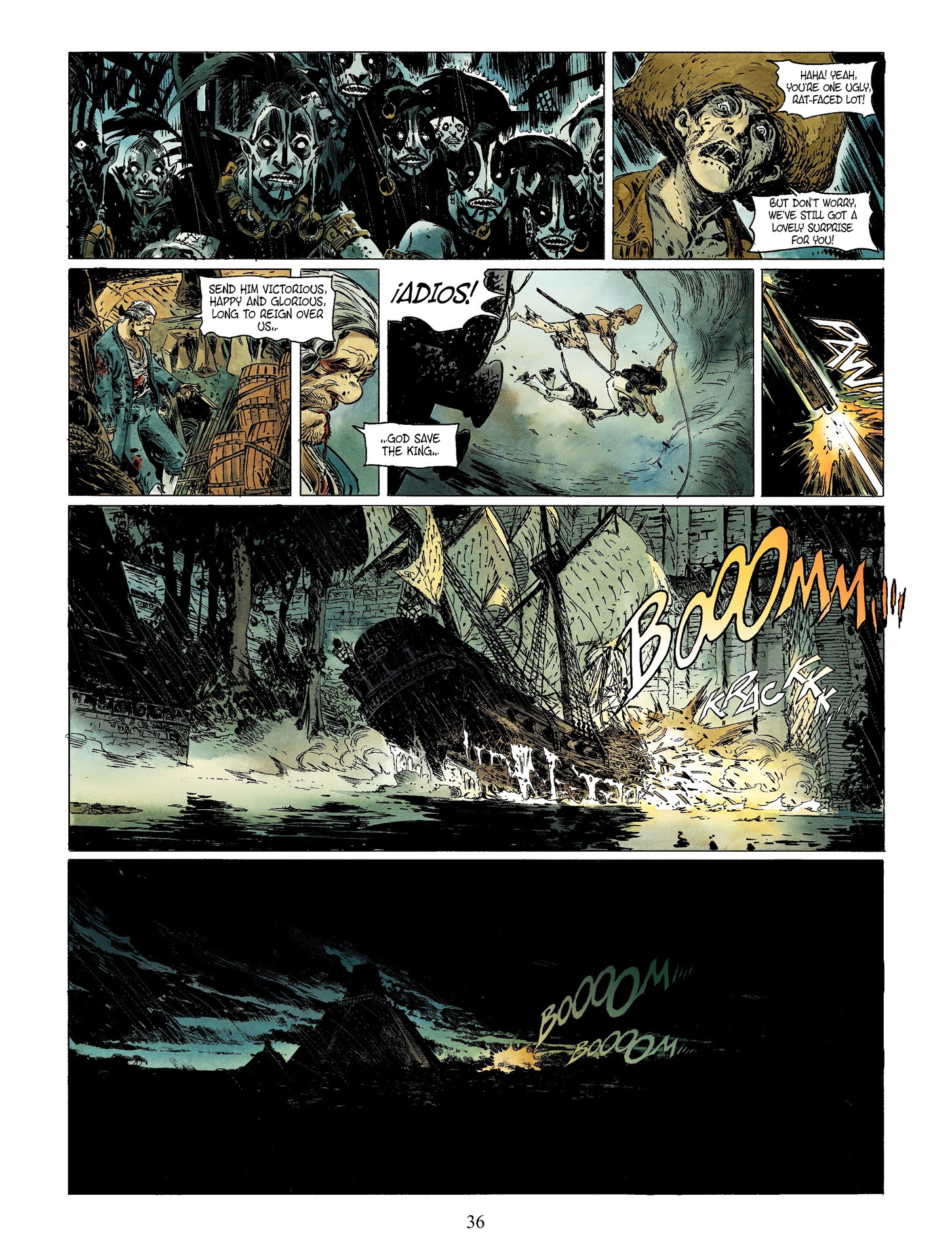 Read online Long John Silver comic -  Issue #4 - 38