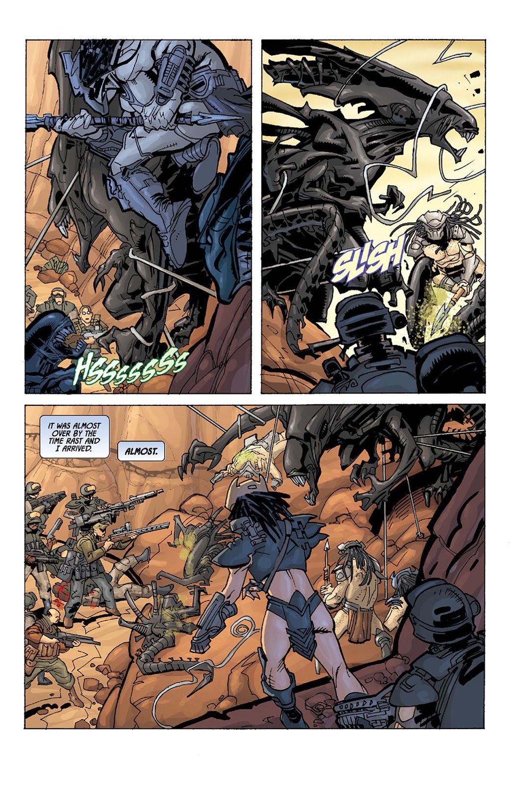Aliens vs. Predator: Three World War issue 3 - Page 17