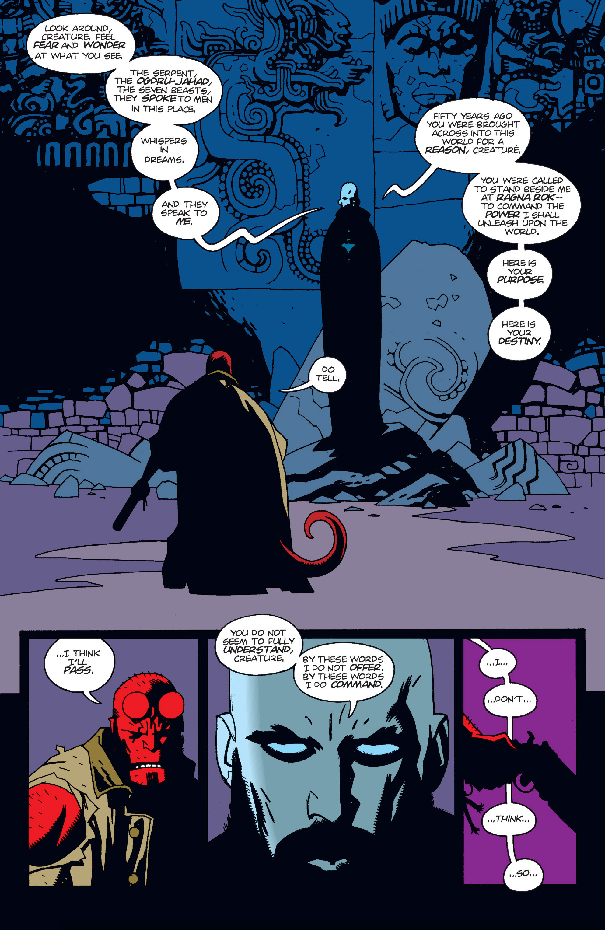 Read online Hellboy comic -  Issue #1 - 65