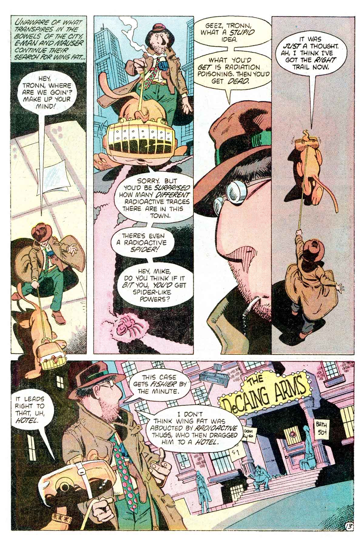 Read online E-Man (1983) comic -  Issue #9 - 15