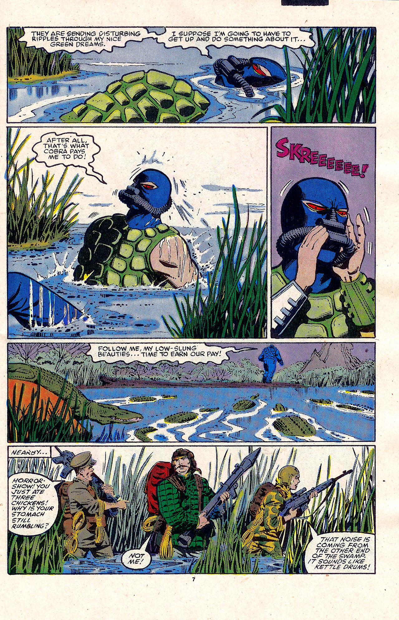 Read online G.I. Joe Yearbook comic -  Issue #4 - 9