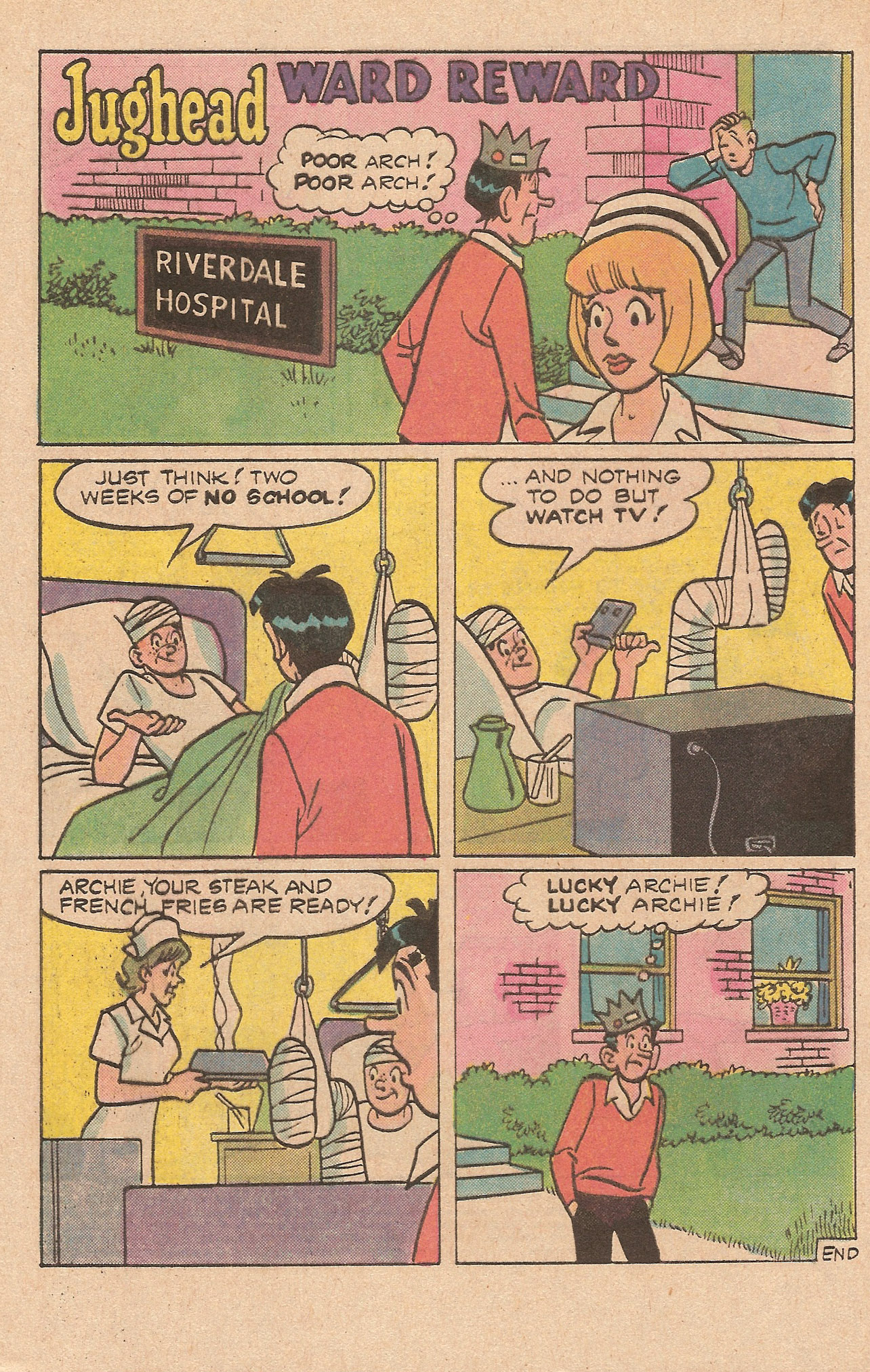 Read online Jughead's Jokes comic -  Issue #75 - 4