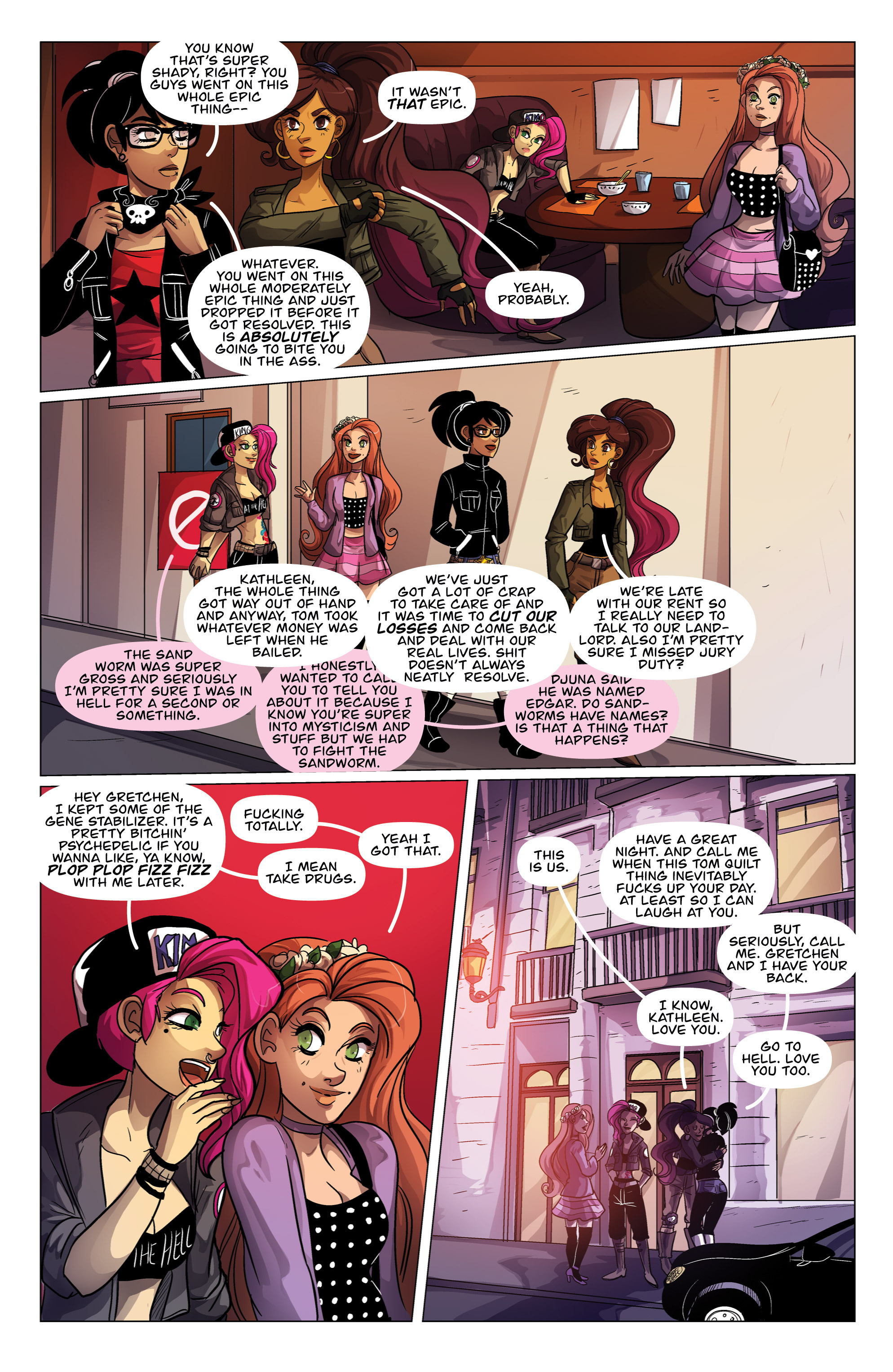 Read online Kim & Kim comic -  Issue #3 - 23