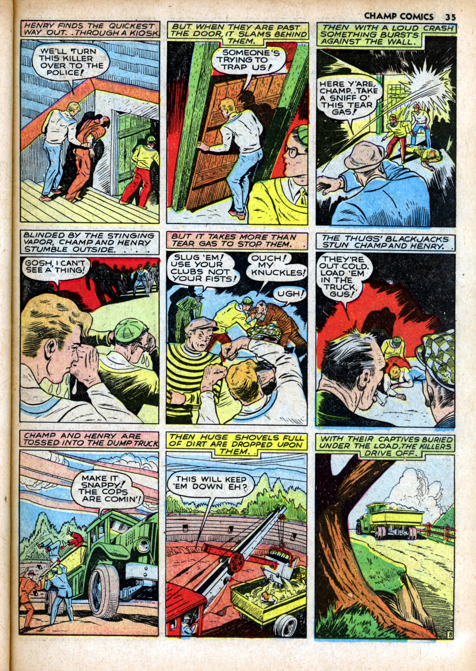 Read online Champ Comics comic -  Issue #15 - 37