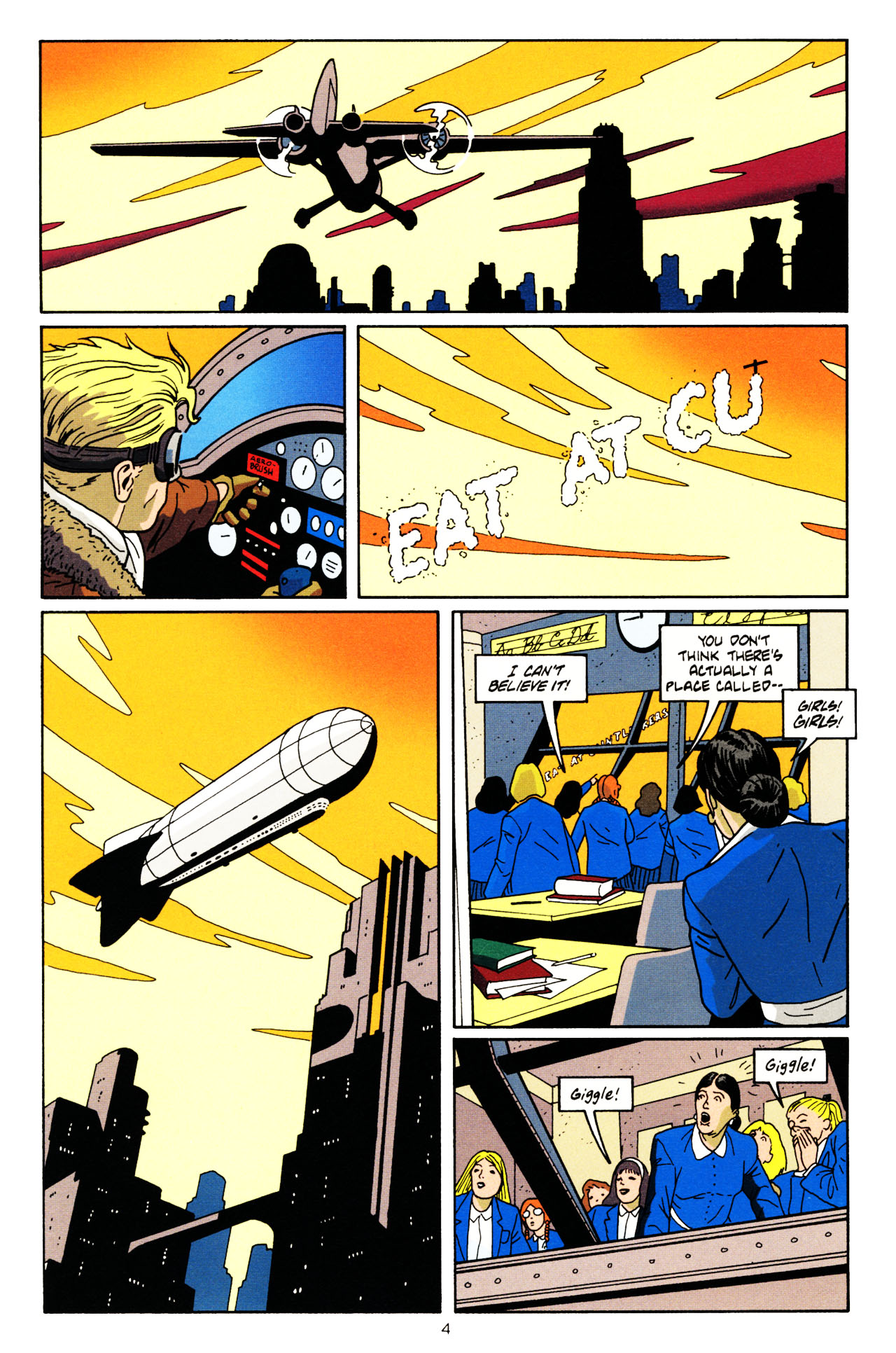 Read online Terminal City: Aerial Graffiti comic -  Issue #1 - 5