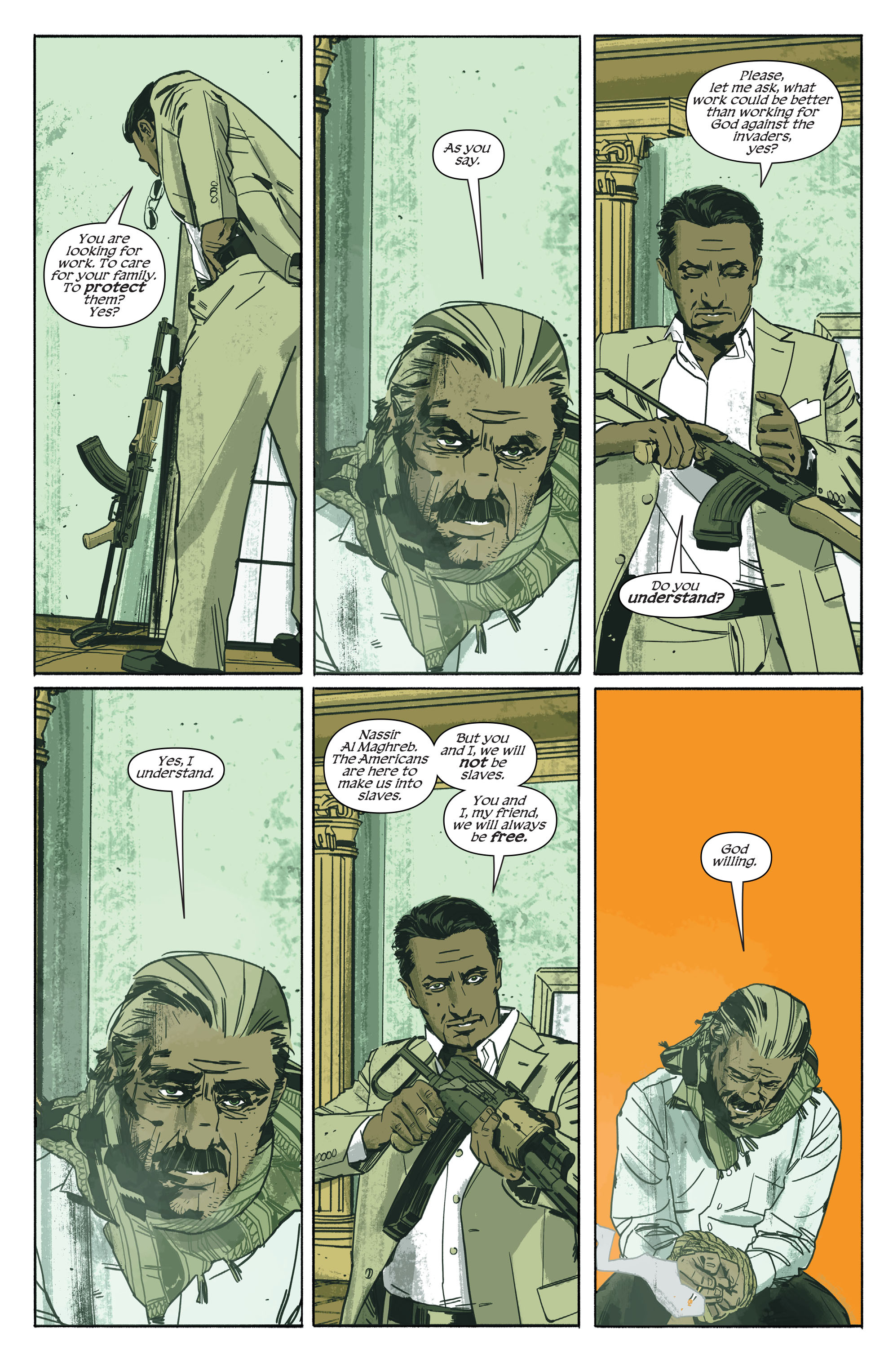 Read online The Sheriff of Babylon comic -  Issue #3 - 22