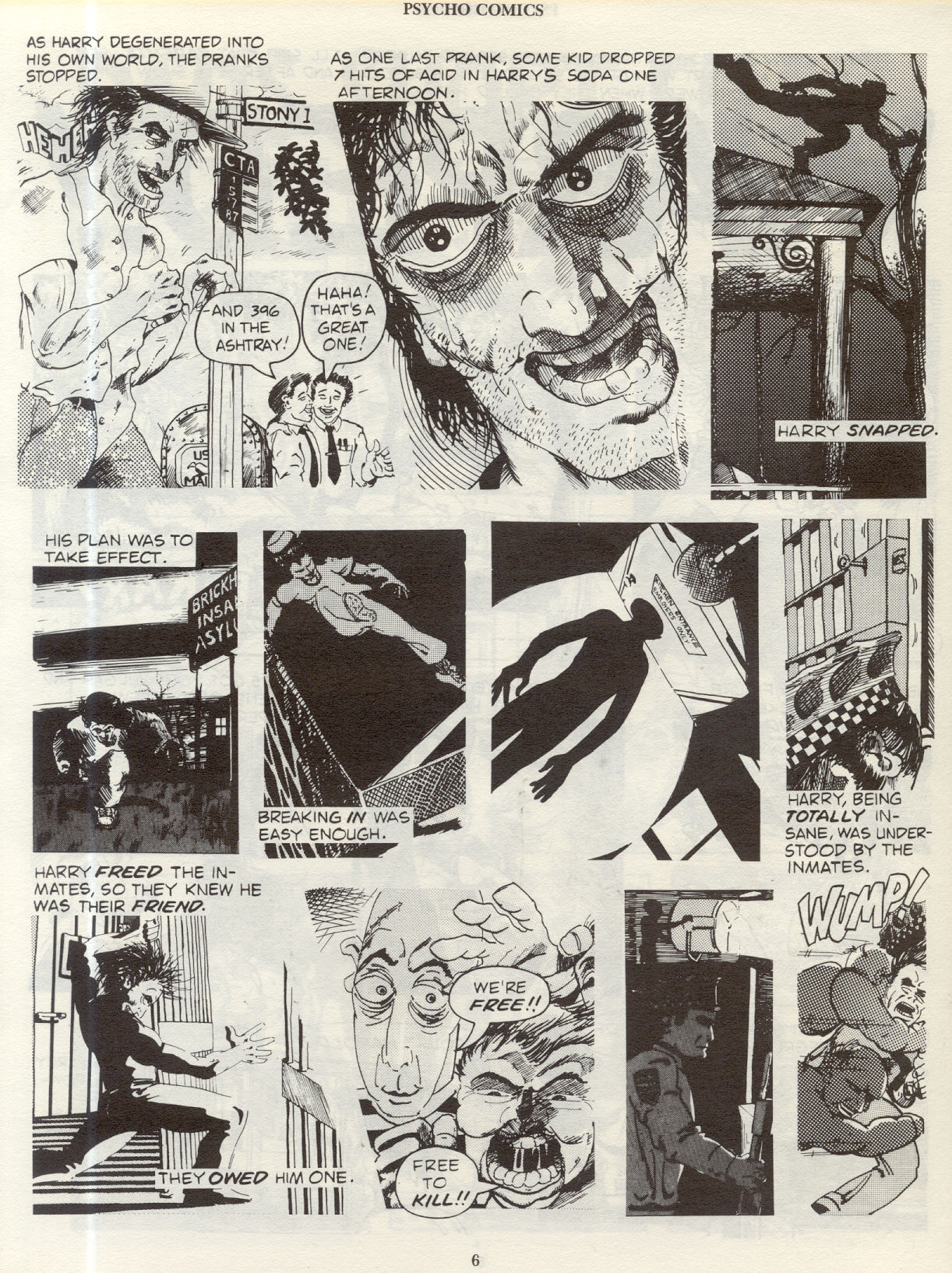 Read online Psycho Comics comic -  Issue #1 - 9