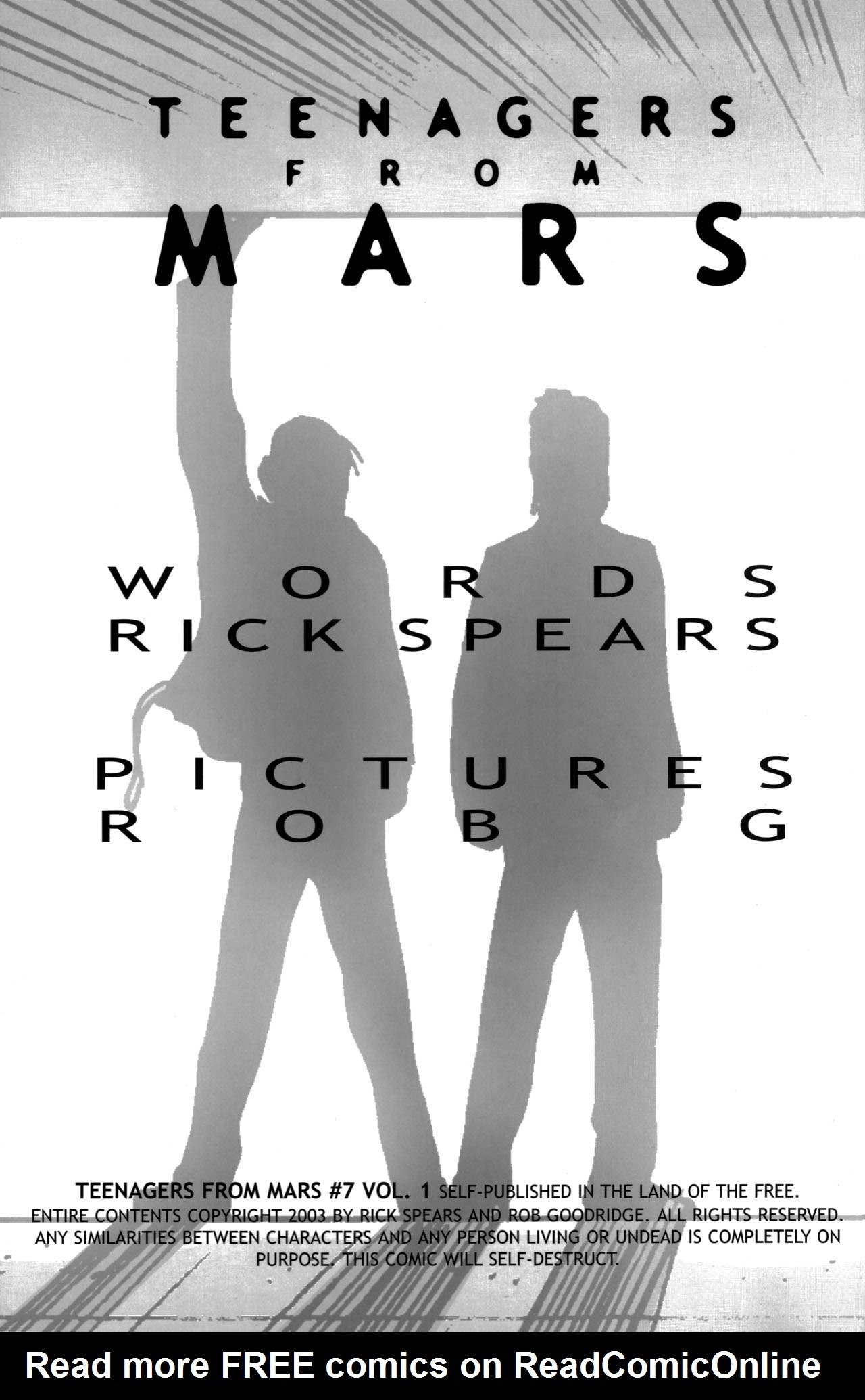 Read online Teenagers From Mars comic -  Issue #7 - 2