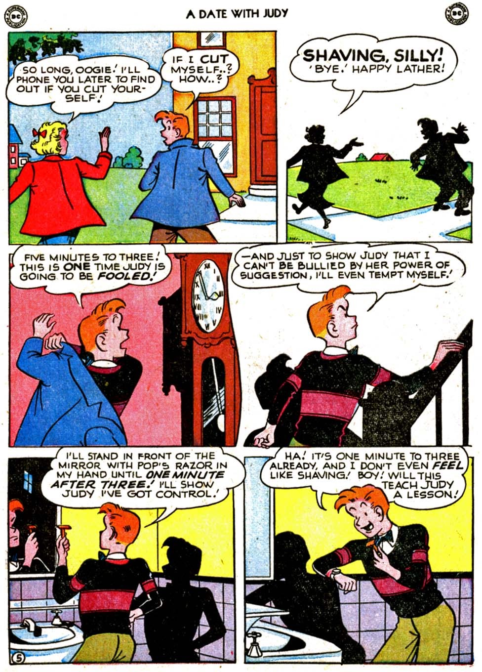 Read online A Date with Judy comic -  Issue #12 - 7