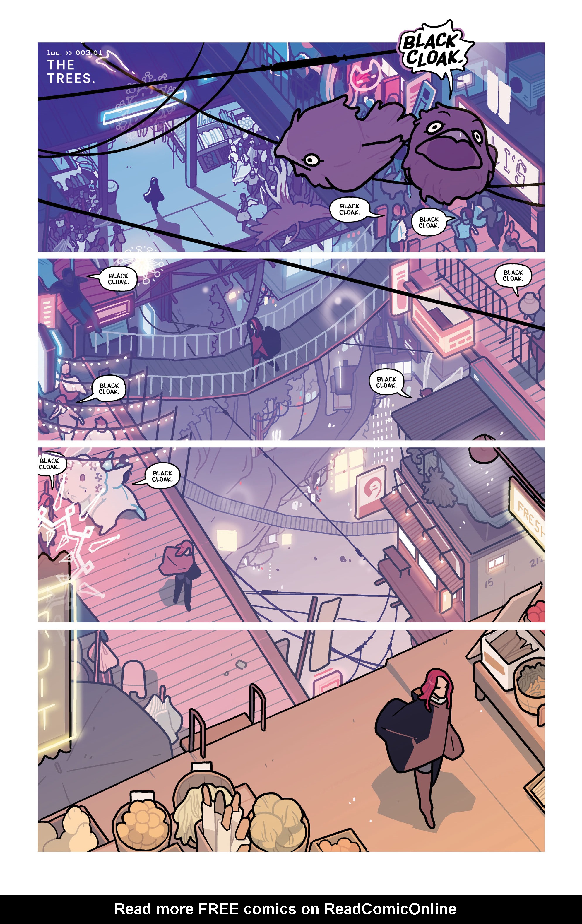 Read online Black Cloak comic -  Issue #3 - 3