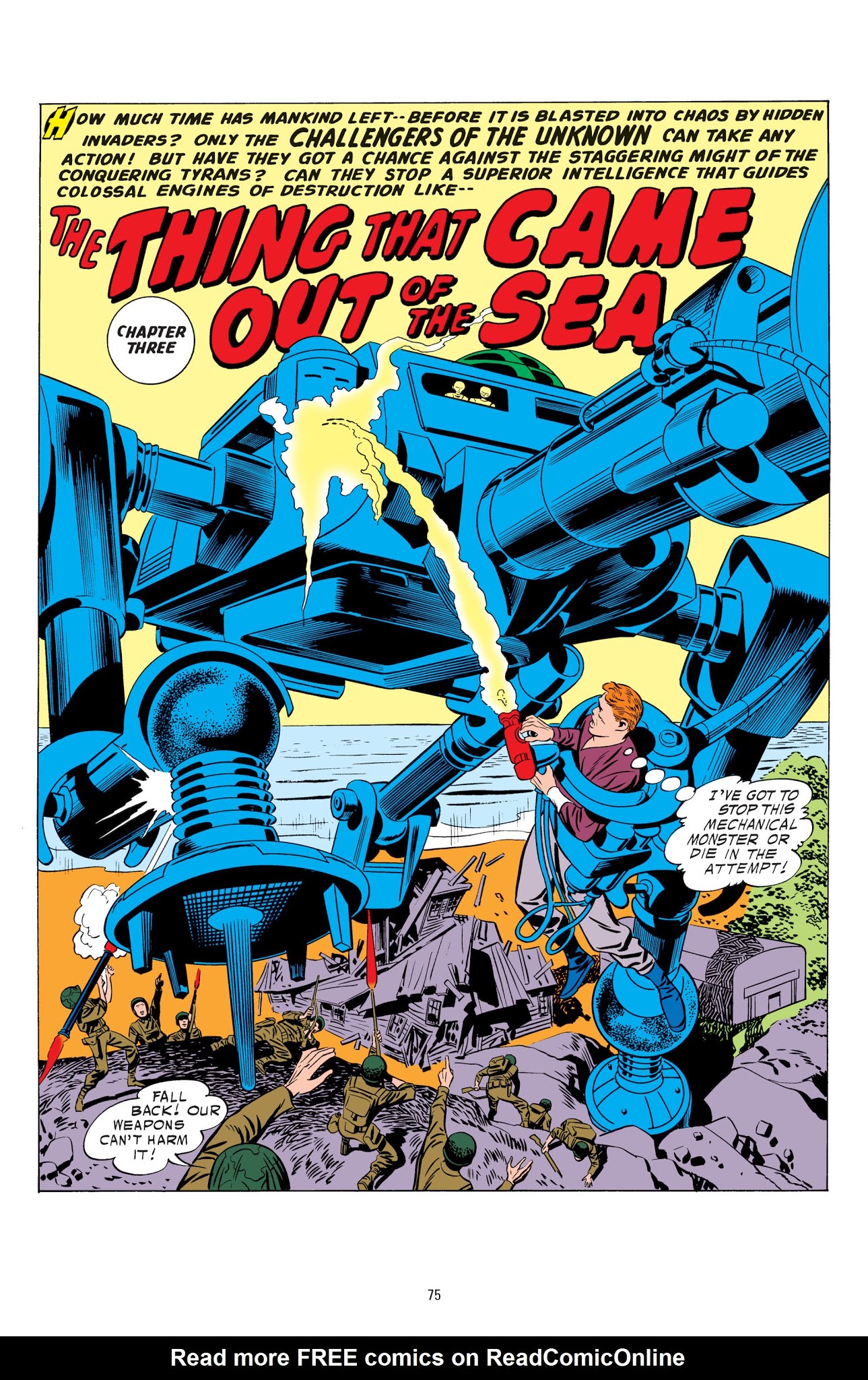 Read online Challengers of the Unknown by Jack Kirby comic -  Issue # TPB (Part 1) - 75