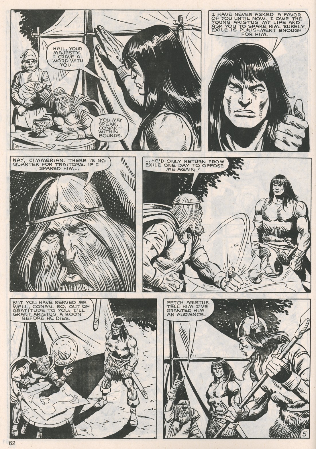 Read online The Savage Sword Of Conan comic -  Issue #116 - 62