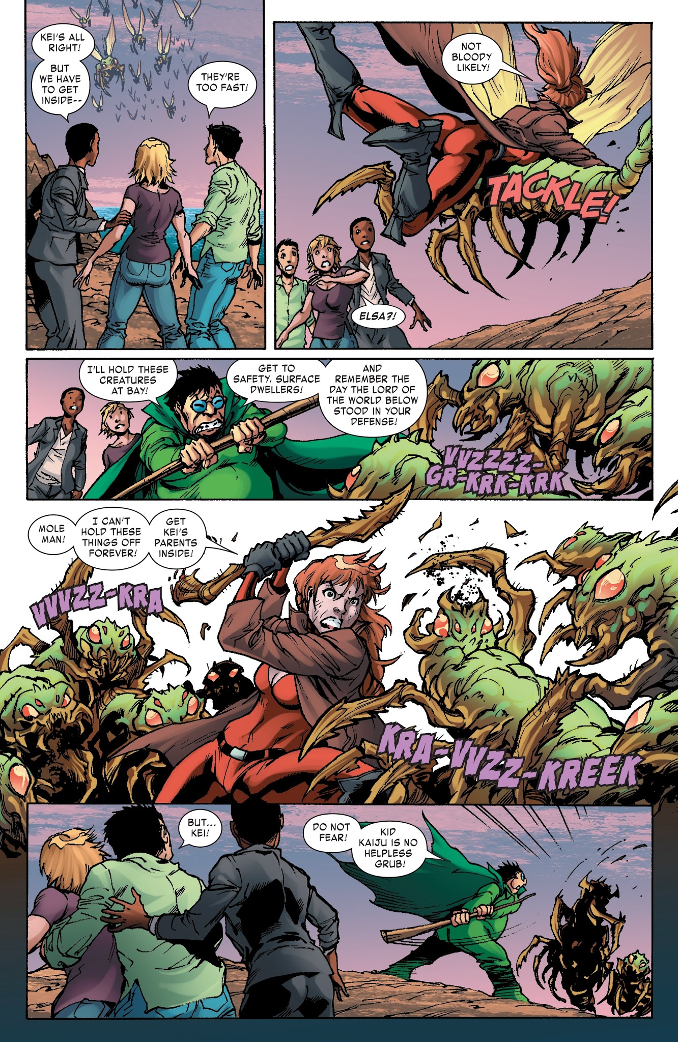Read online Monsters Unleashed II comic -  Issue #5 - 8