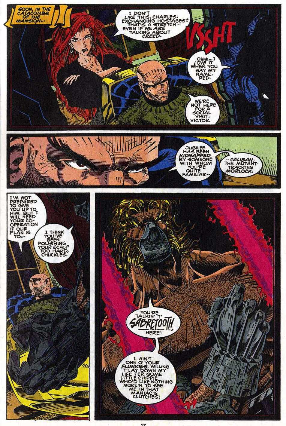 Read online X-Men Annual comic -  Issue #18 - 16