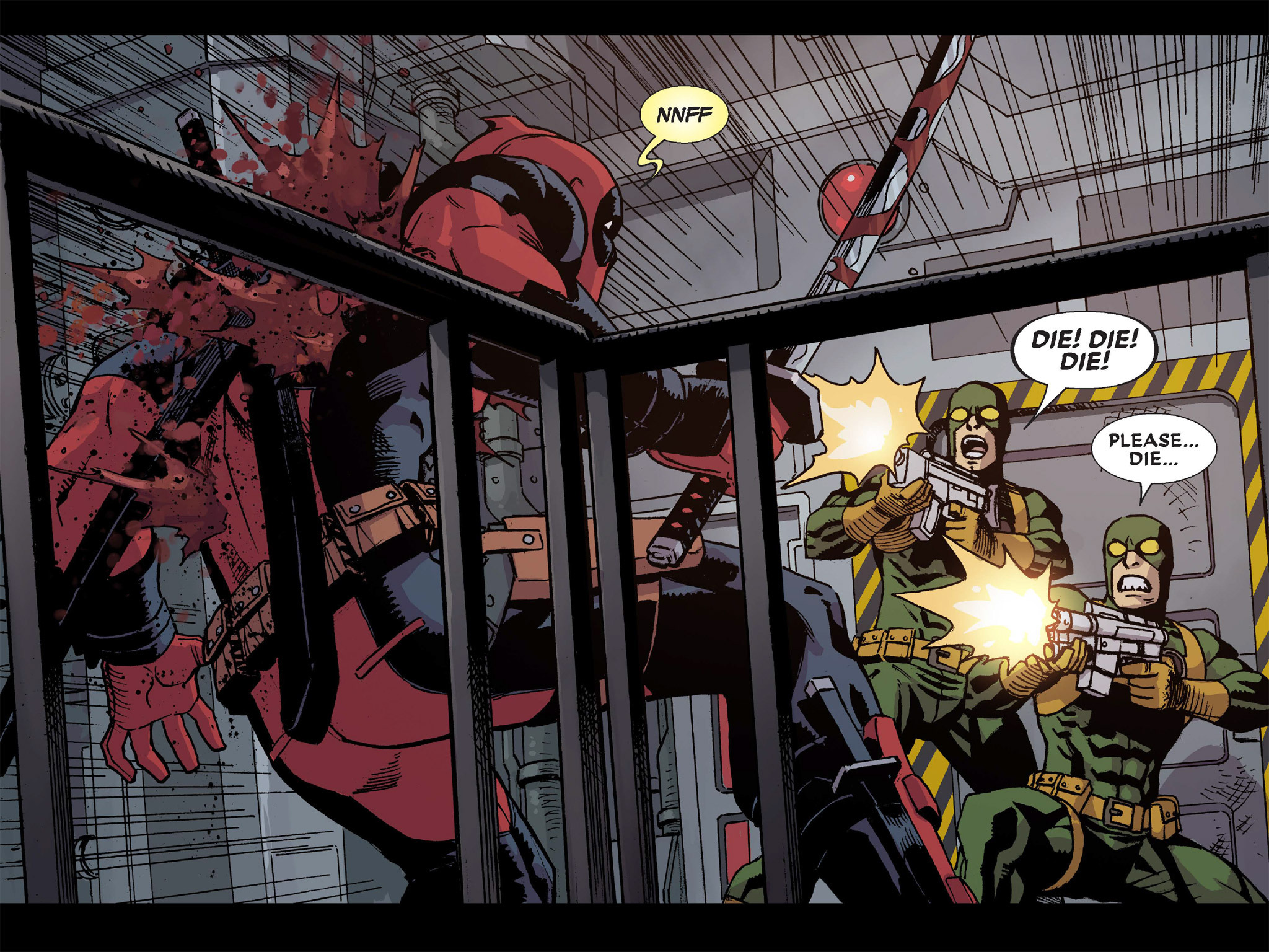 Read online Deadpool & Cable: Split Second Infinite Comic comic -  Issue #1 - 17