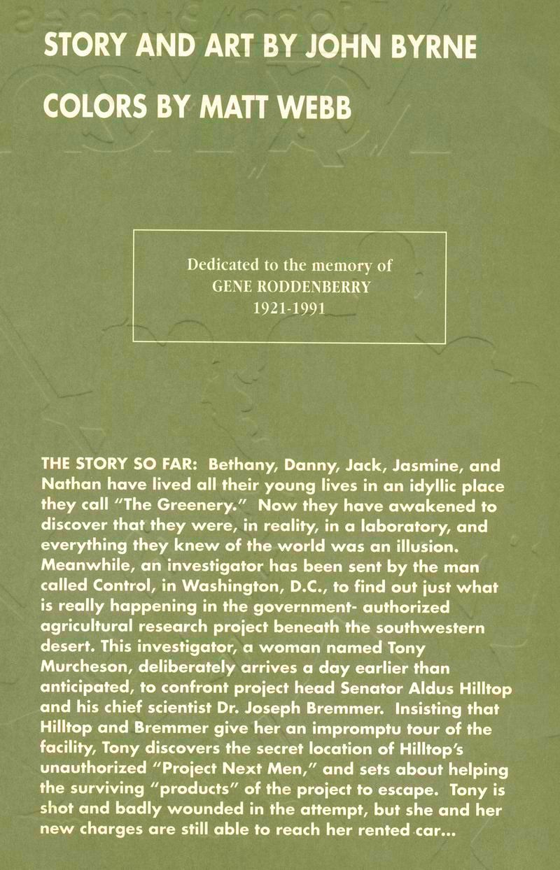 Read online John Byrne's Next Men (1992) comic -  Issue #1 - 2