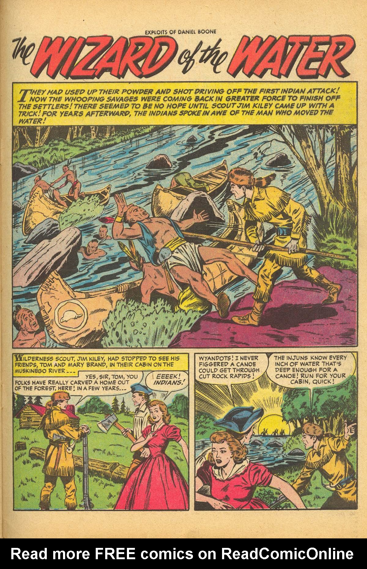 Read online Exploits of Daniel Boone comic -  Issue #3 - 29