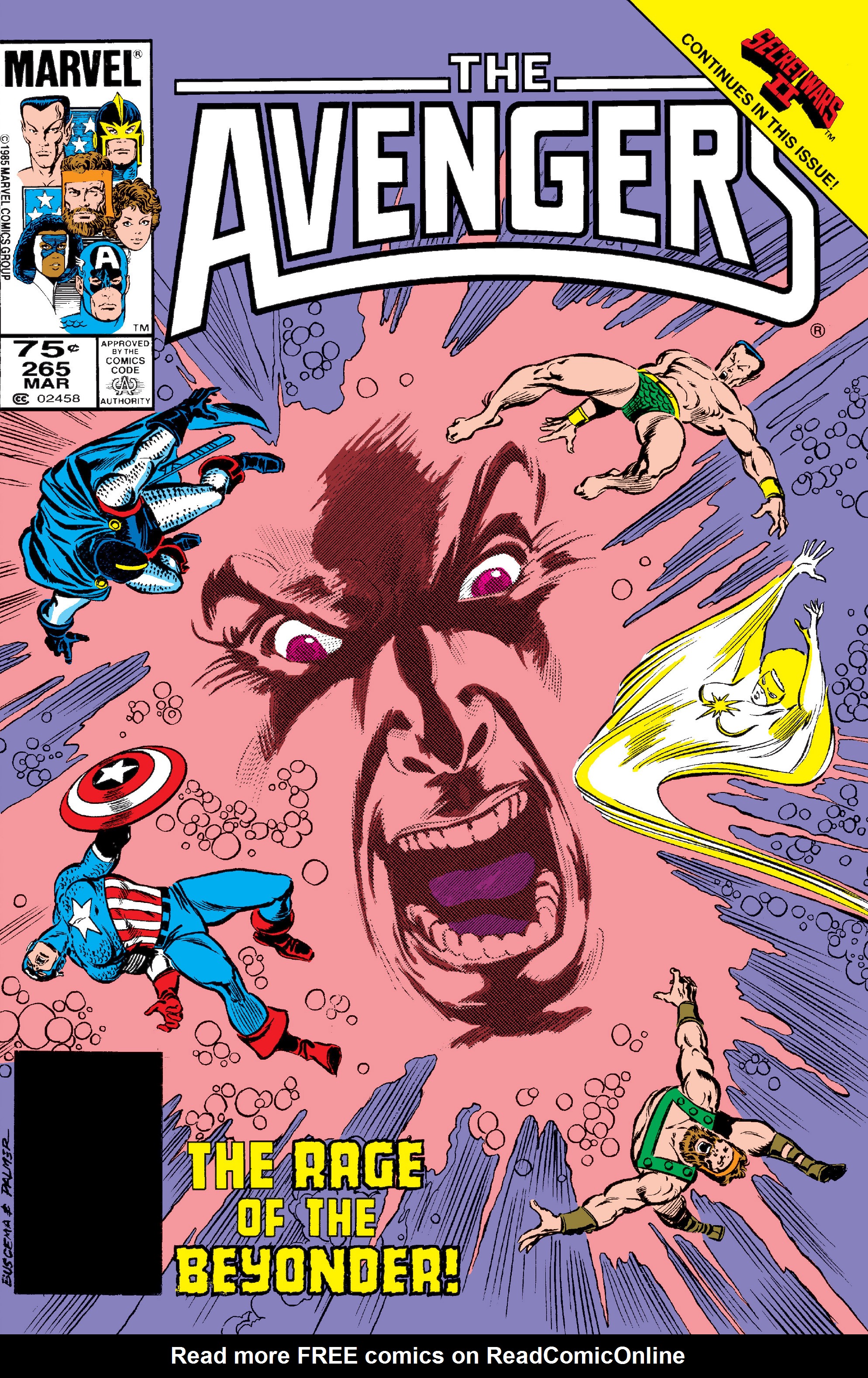 Read online The Avengers (1963) comic -  Issue #265 - 1