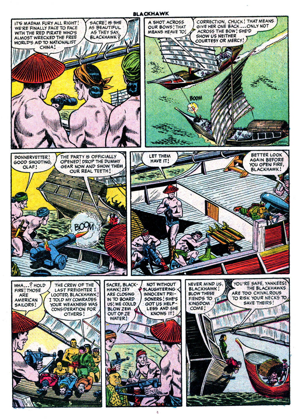 Read online Blackhawk (1957) comic -  Issue #95 - 7