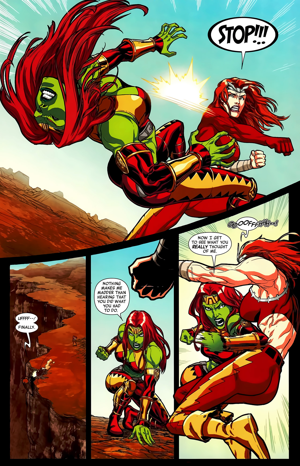 Read online Fall of the Hulks: The Savage She-Hulks comic -  Issue #1 - 8