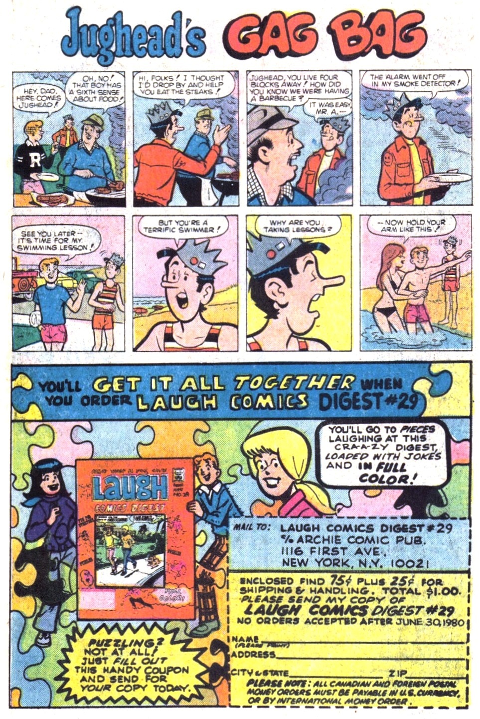 Read online Jughead (1965) comic -  Issue #301 - 27