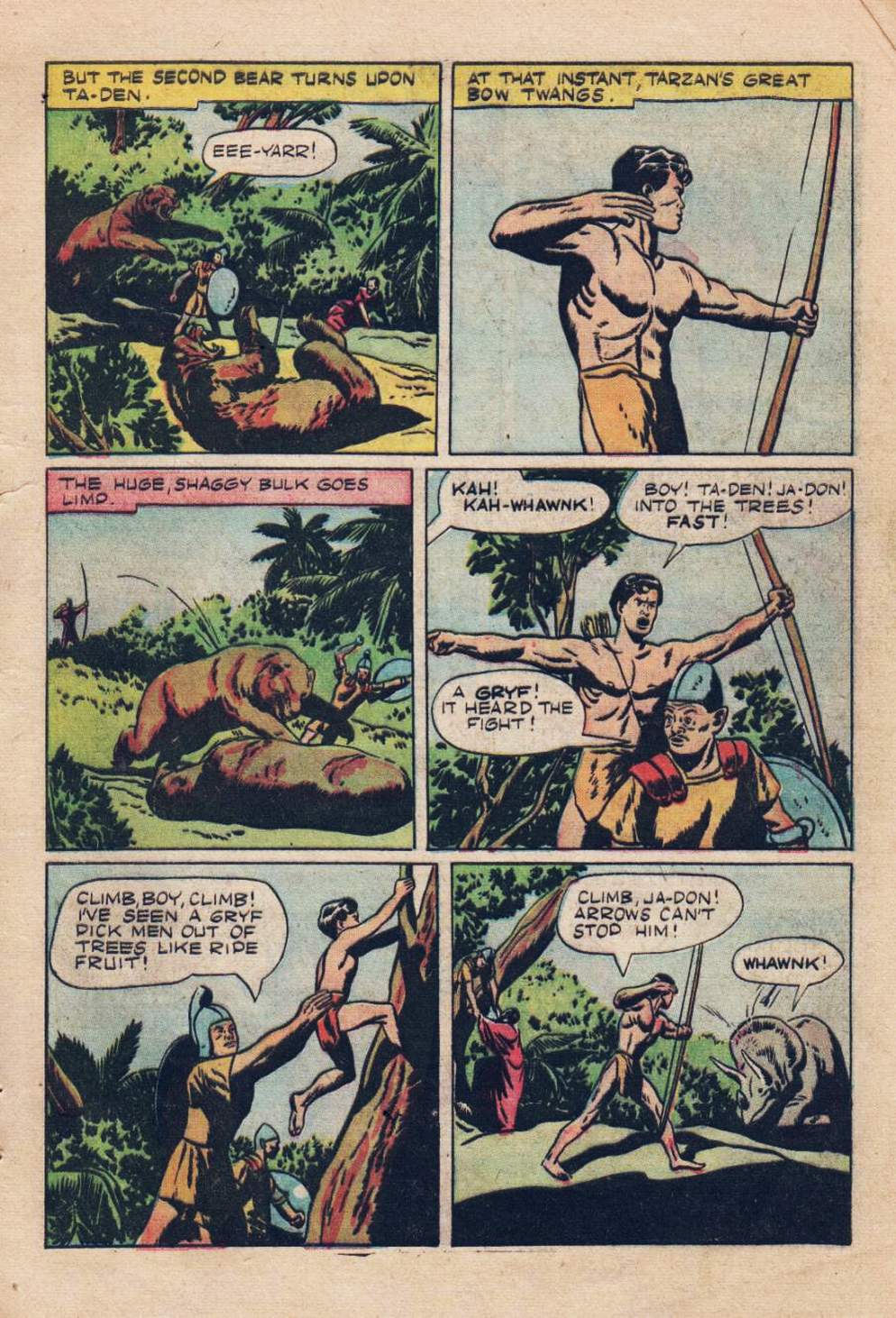 Read online Tarzan (1948) comic -  Issue #9 - 13